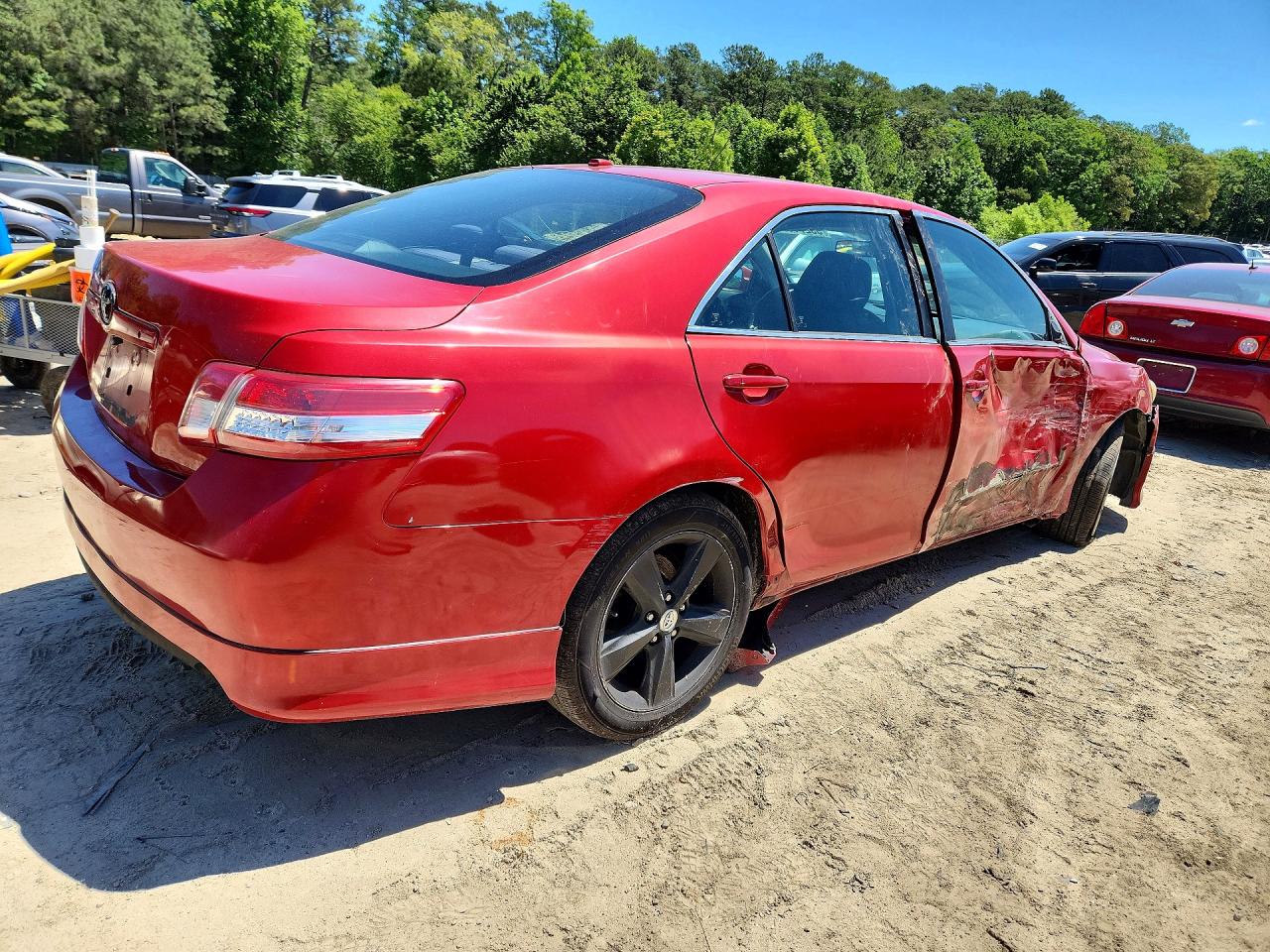 2010 Toyota Camry Automatic Красный vin: 4T1BF3EK3AU505328