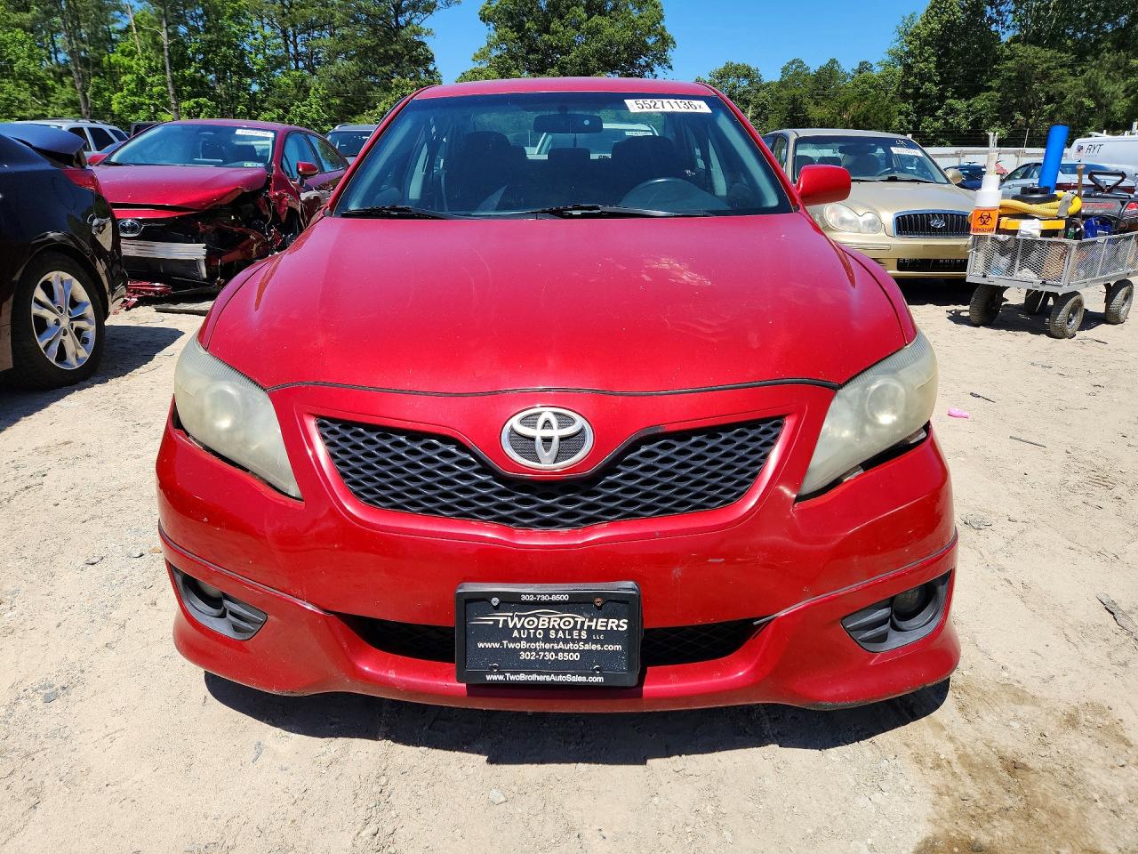 2010 Toyota Camry Automatic Красный vin: 4T1BF3EK3AU505328