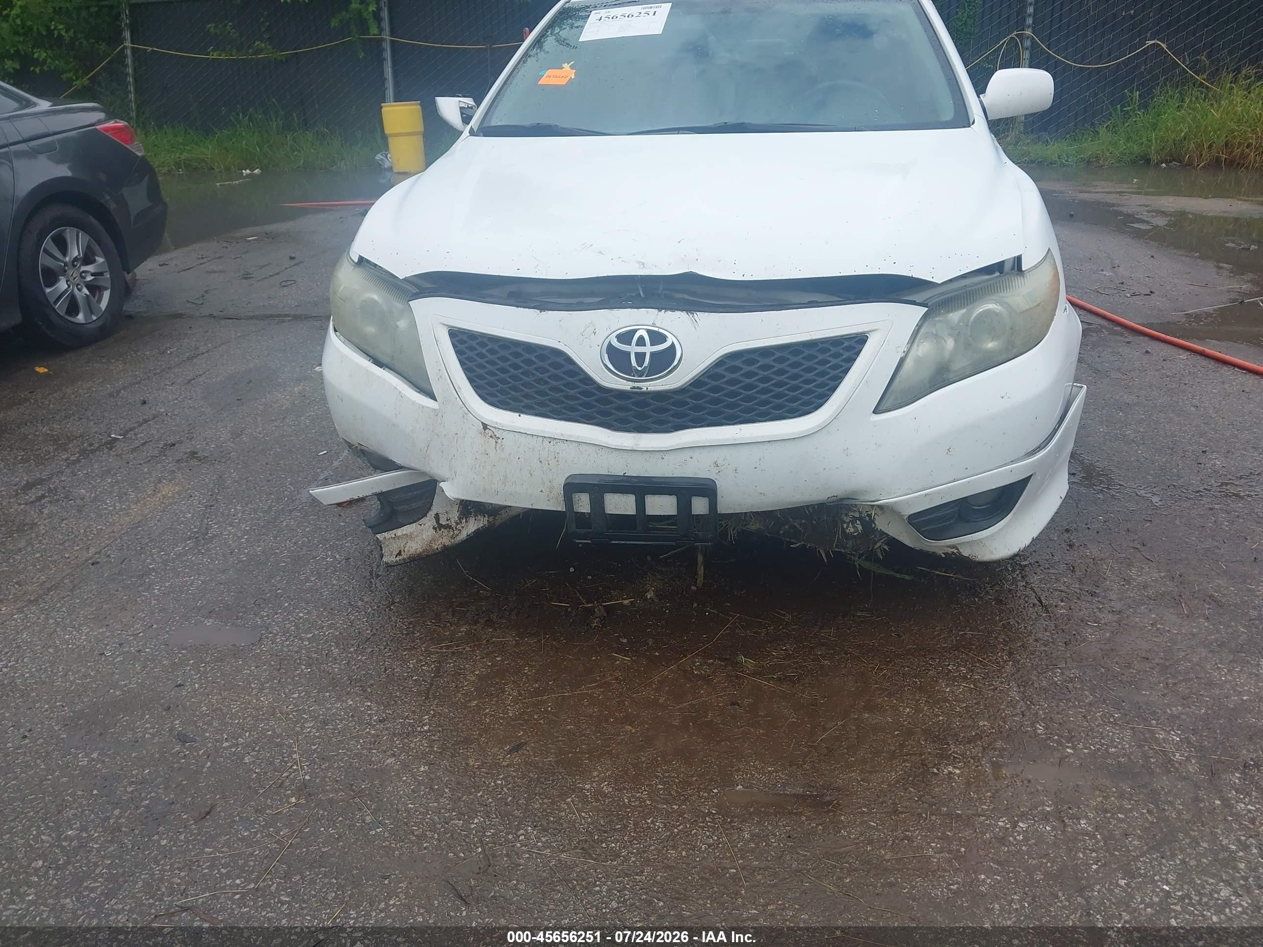 2010 Toyota Camry Se Белый vin: 4T1BF3EK3AU514837