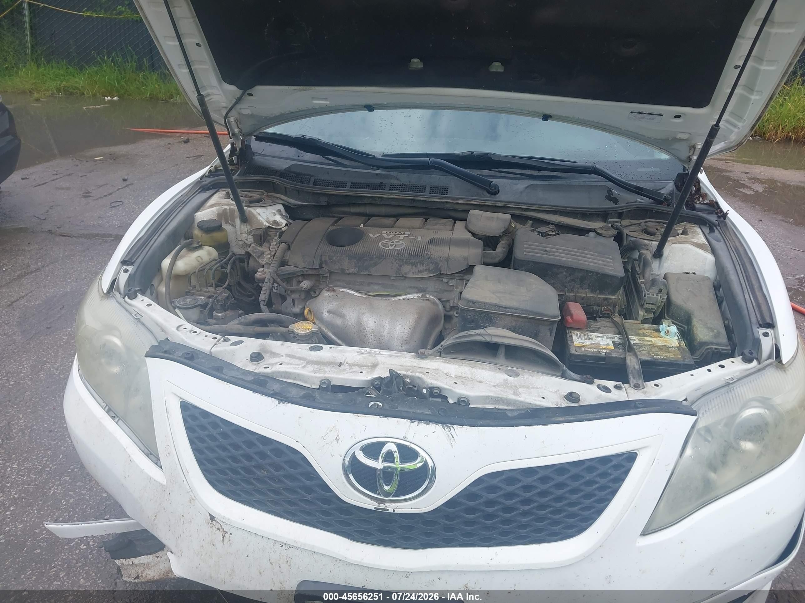 2010 Toyota Camry Se Белый vin: 4T1BF3EK3AU514837