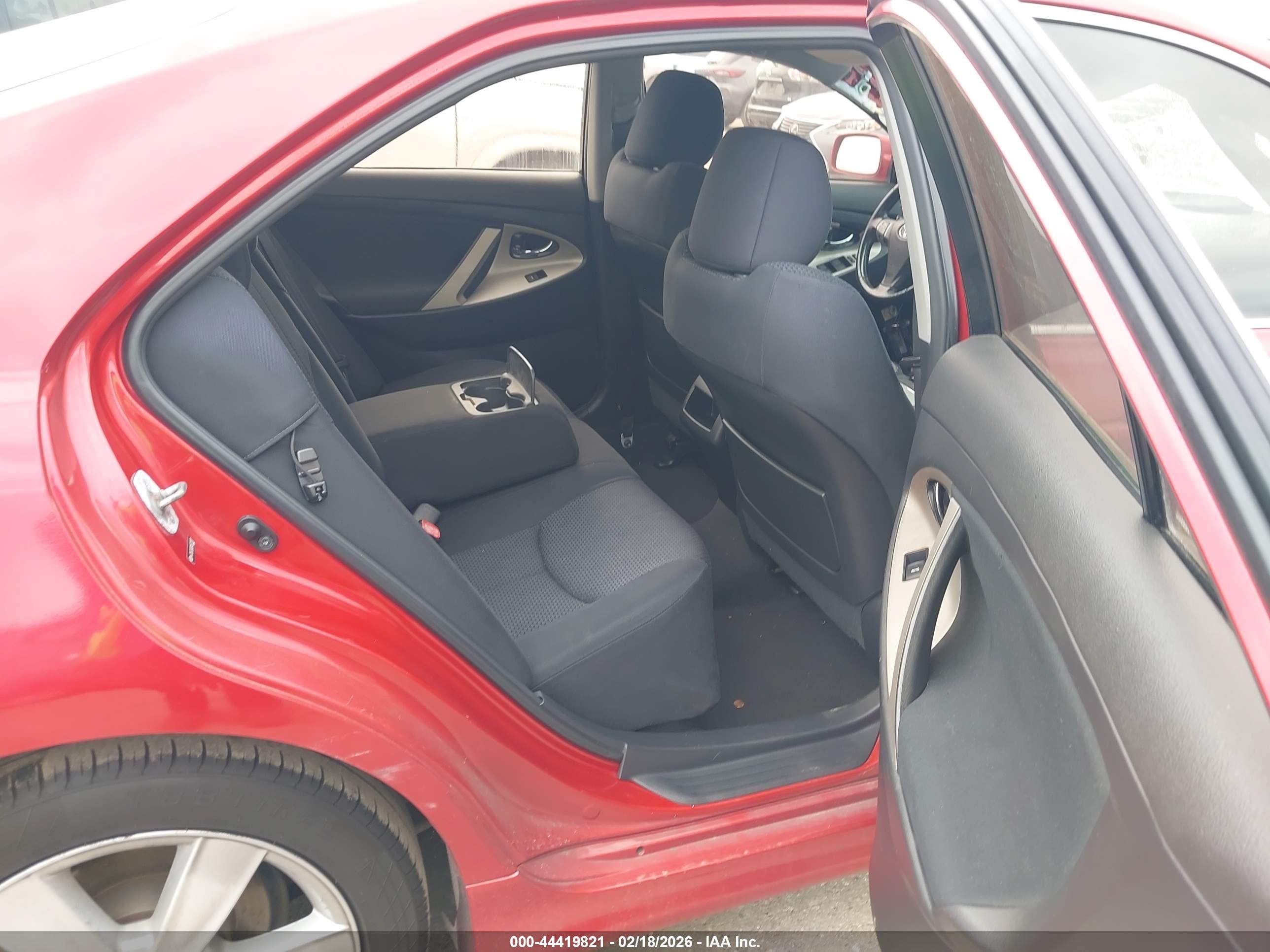 2010 Toyota Camry Se Red vin: 4T1BF3EK3AU522307