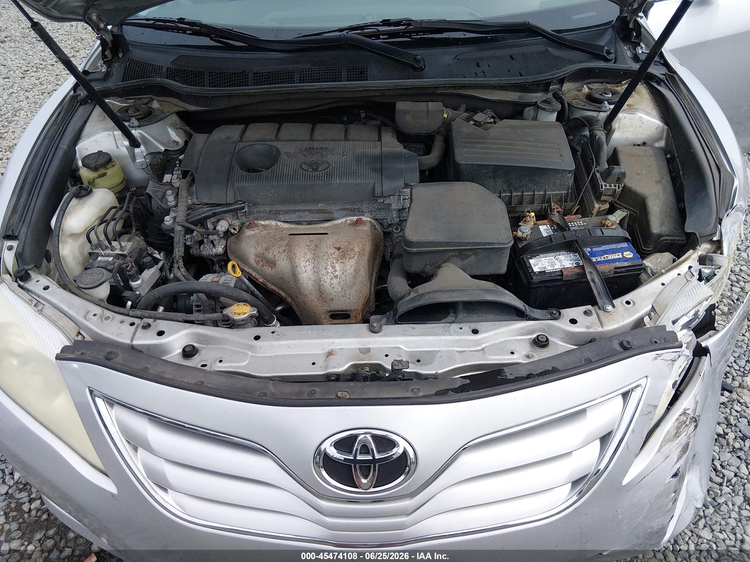 2011 Toyota Camry Le Серебряный vin: 4T1BF3EK3BU121678