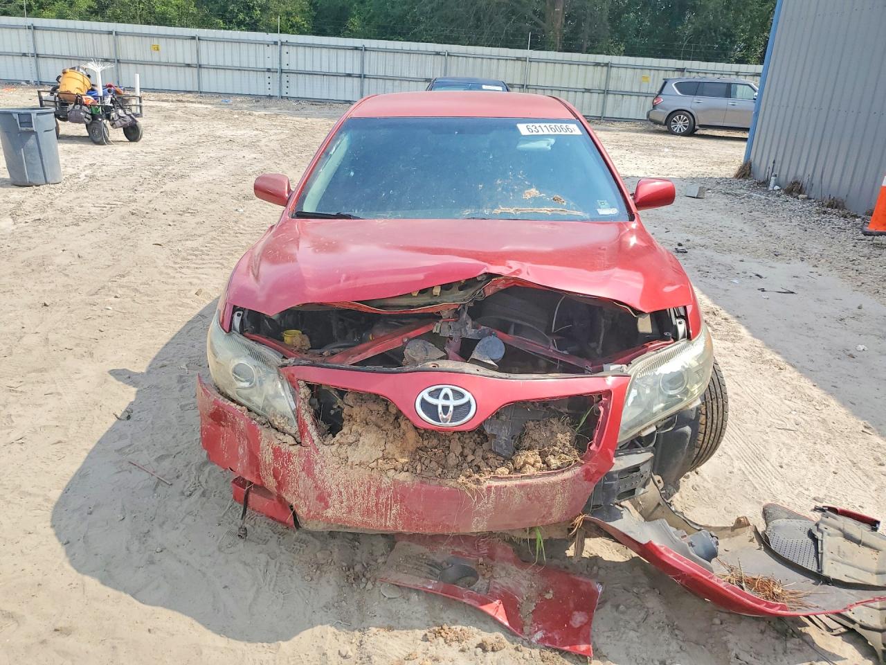 2011 Toyota Camry Se Red vin: 4T1BF3EK3BU130736