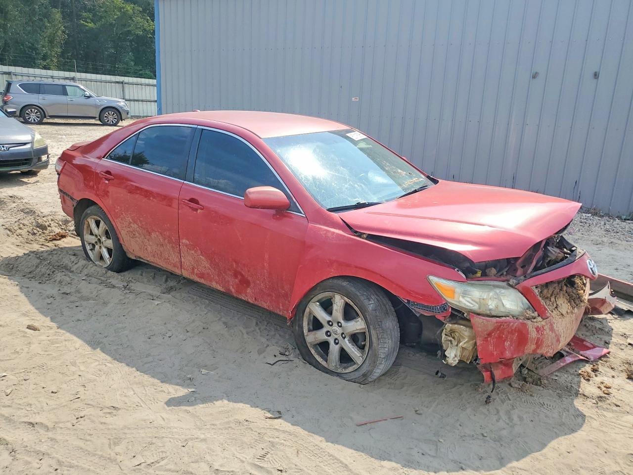 2011 Toyota Camry Se Red vin: 4T1BF3EK3BU130736