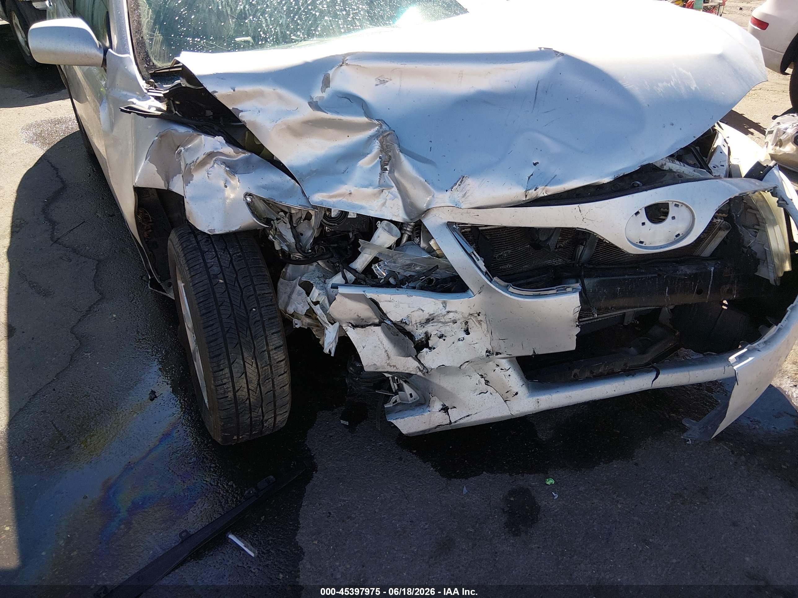 2011 Toyota Camry Xle Серебряный vin: 4T1BF3EK3BU135550