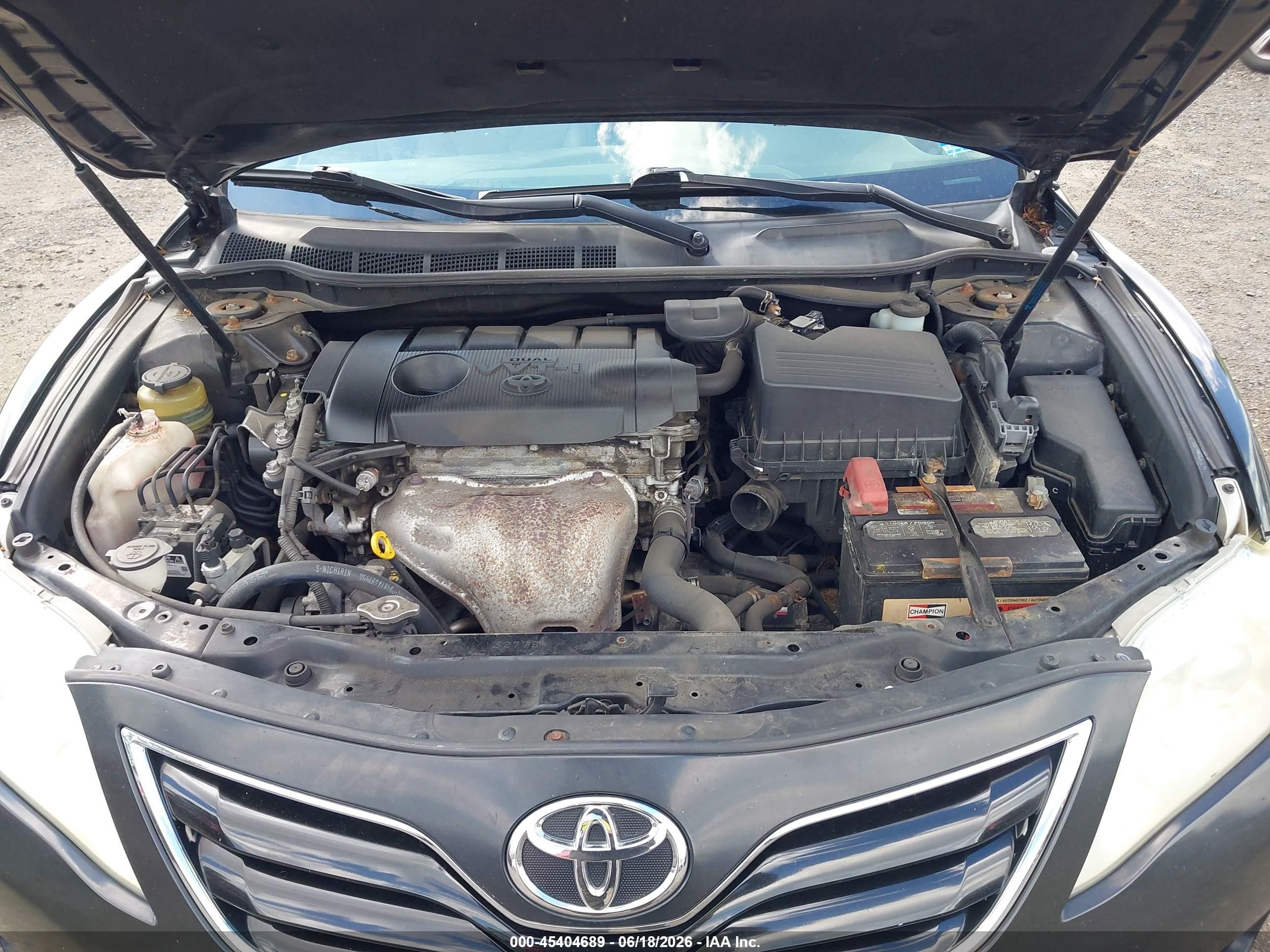 2011 Toyota Camry Le Black vin: 4T1BF3EK3BU150288