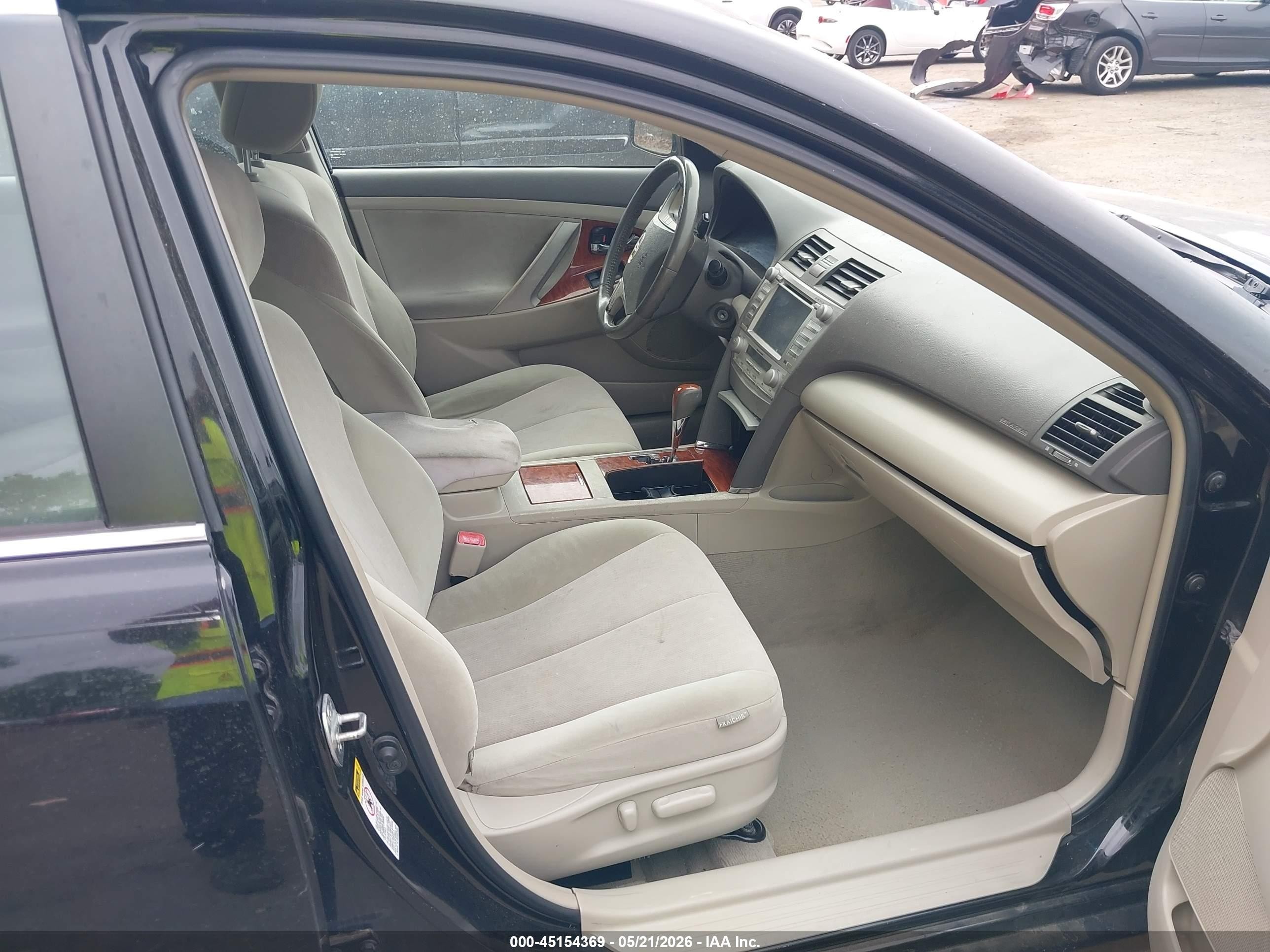 2011 Toyota Camry Xle Черный vin: 4T1BF3EK3BU150744