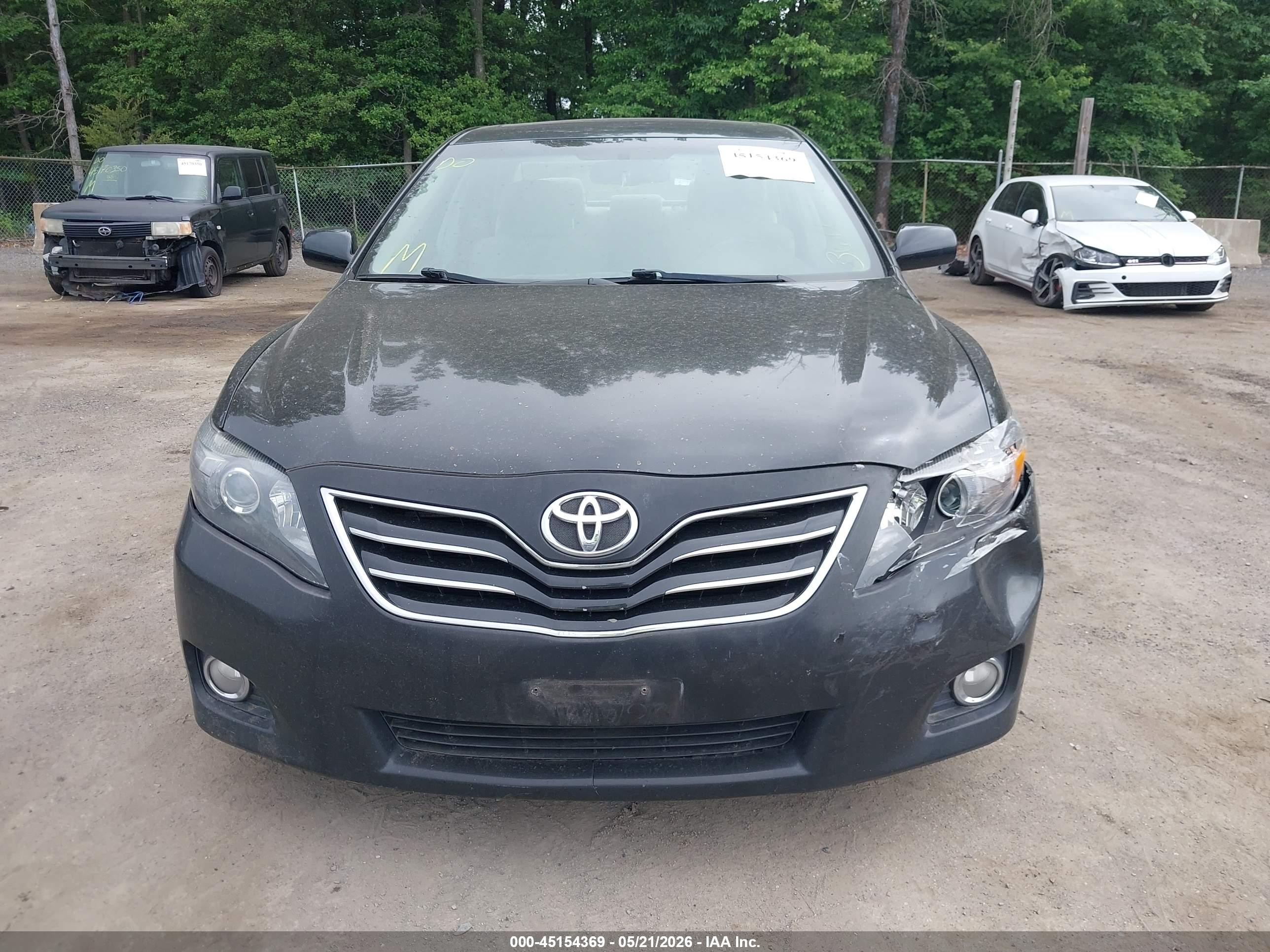 2011 Toyota Camry Xle Черный vin: 4T1BF3EK3BU150744