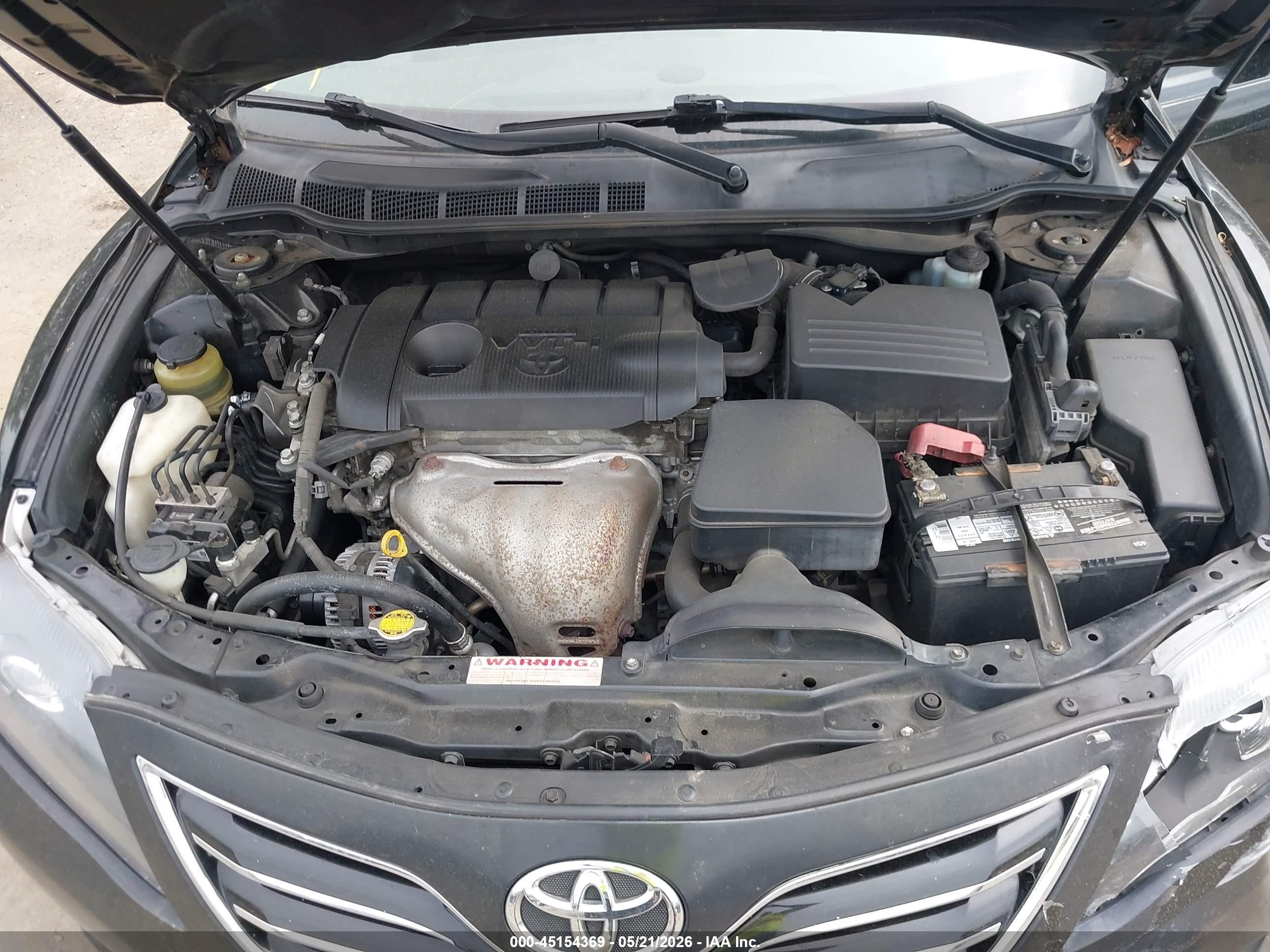 2011 Toyota Camry Xle Черный vin: 4T1BF3EK3BU150744