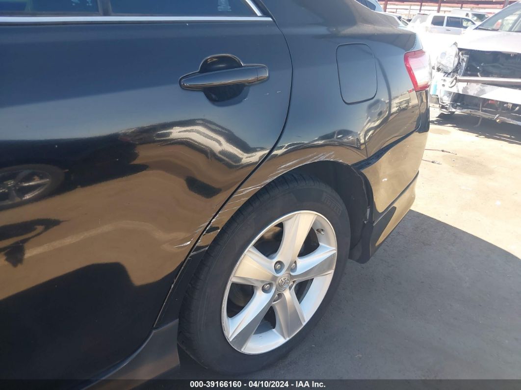 2011 Toyota Camry Se Black vin: 4T1BF3EK3BU162800