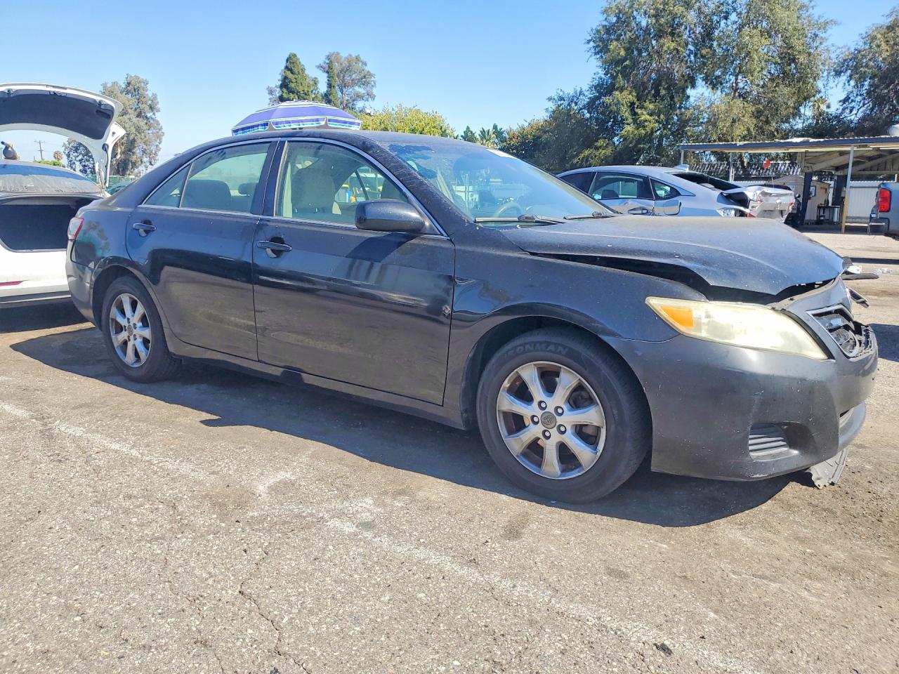 2011 Toyota Camry Le Черный vin: 4T1BF3EK3BU190421