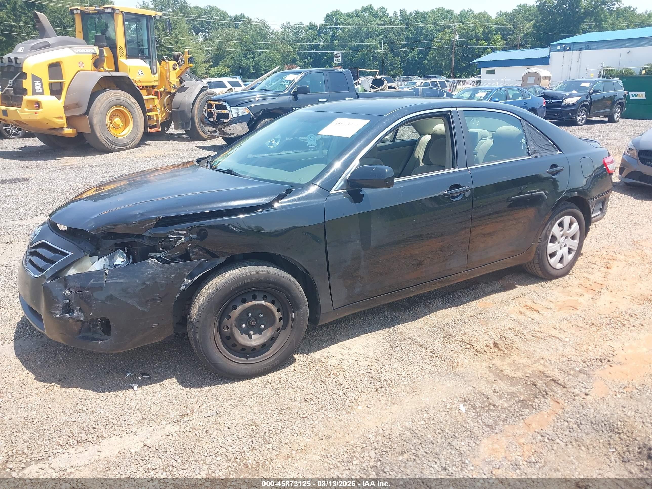 2011 Toyota Camry   Black vin: 4T1BF3EK3BU225233