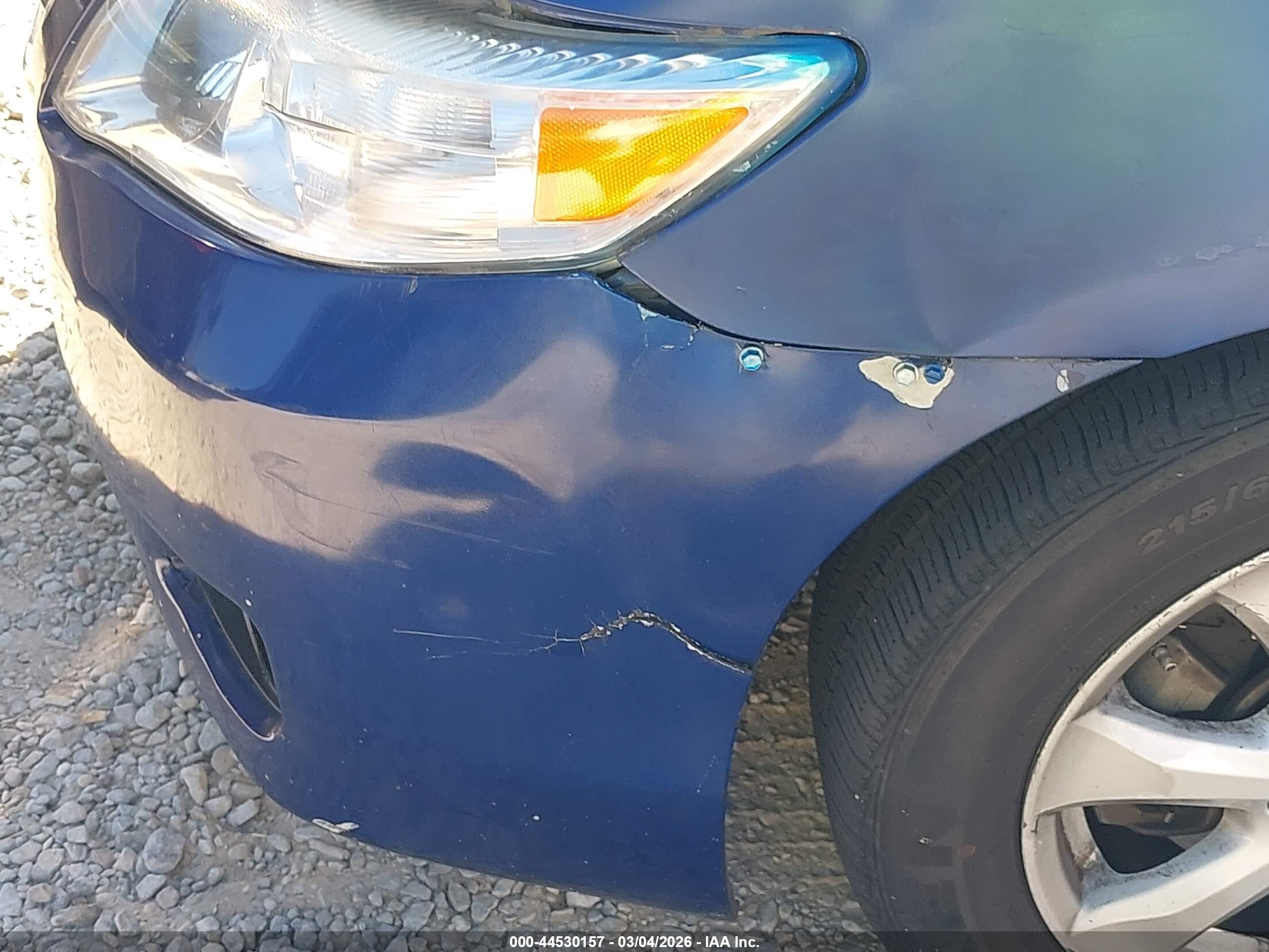 2011 Toyota Camry Le Blue vin: 4T1BF3EK3BU591435