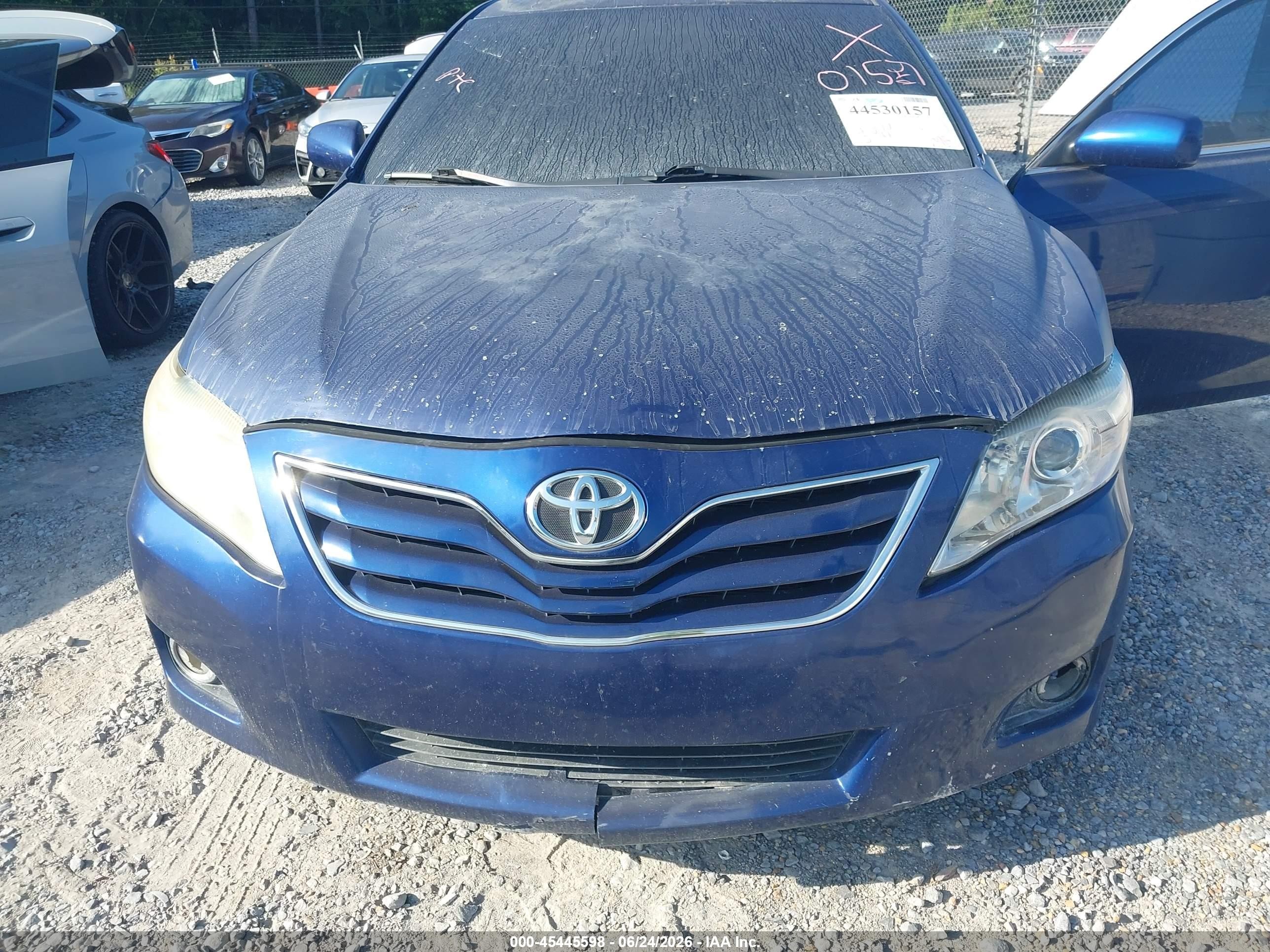 2011 Toyota Camry Le Синий vin: 4T1BF3EK3BU591435