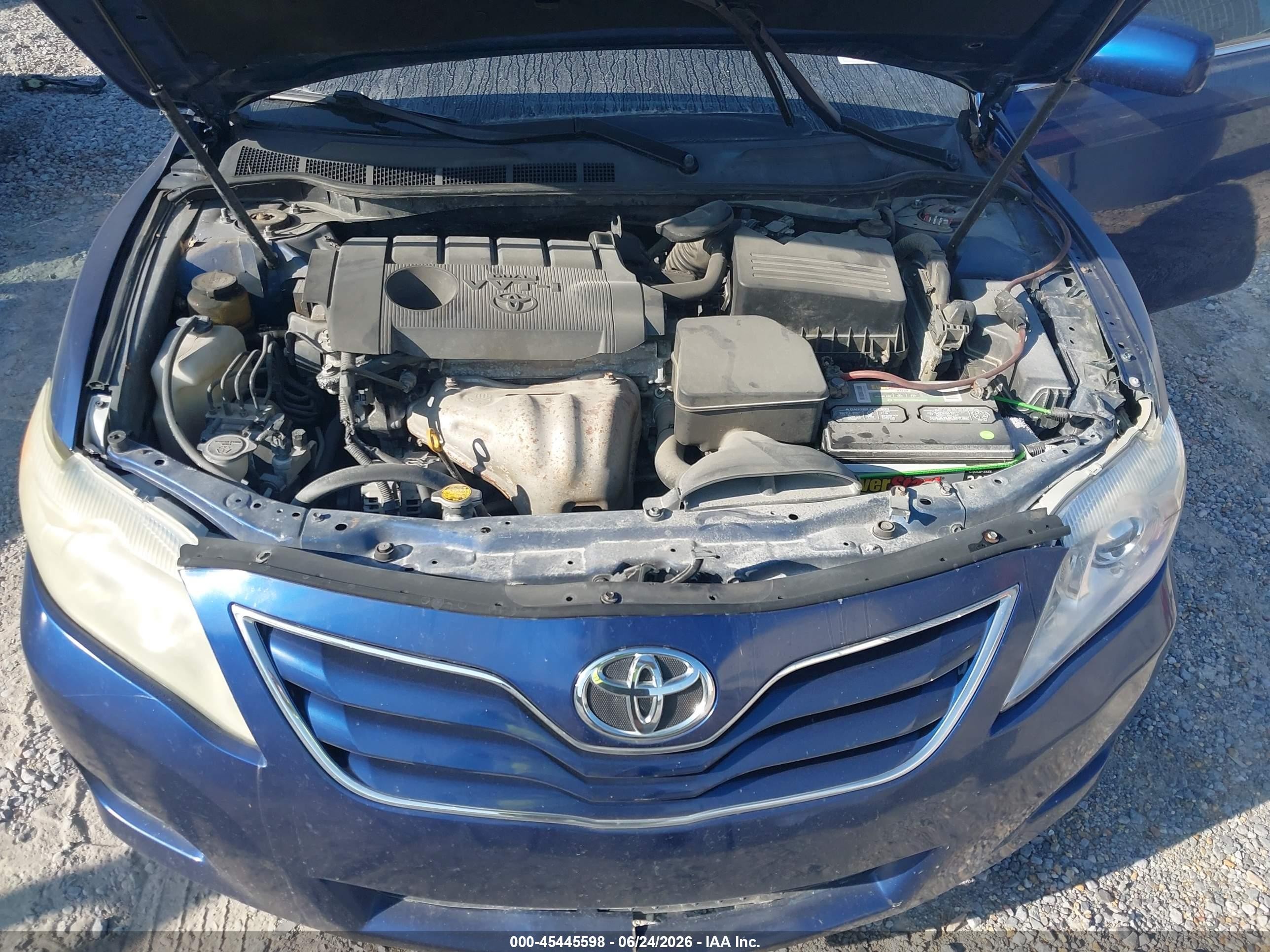 2011 Toyota Camry Le Синий vin: 4T1BF3EK3BU591435