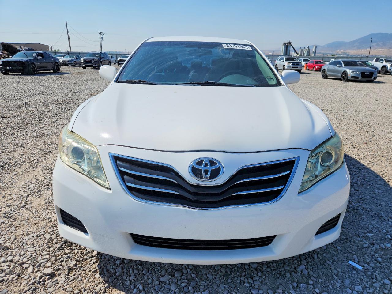 2011 Toyota Camry Le White vin: 4T1BF3EK3BU603356