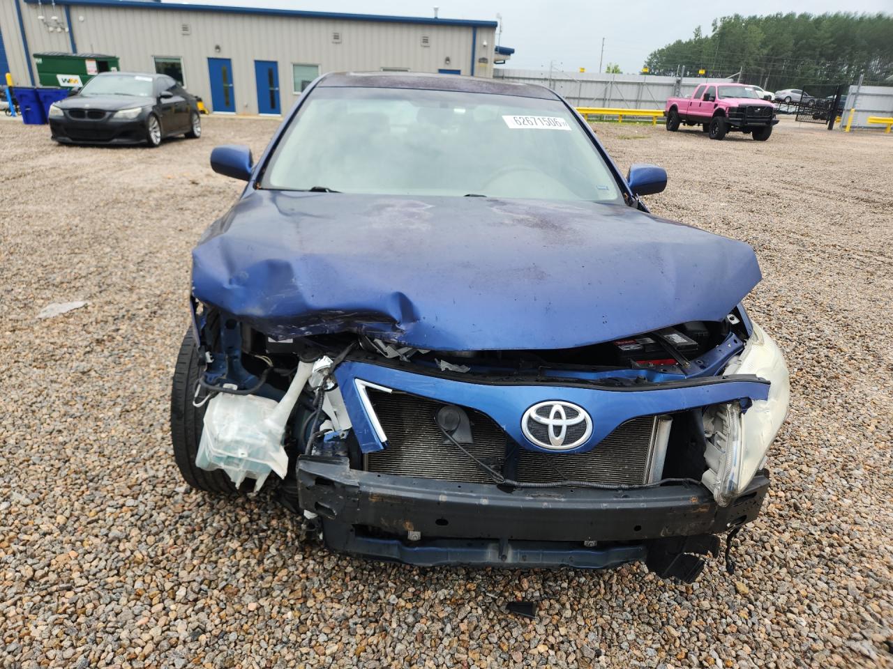 2011 Toyota Camry Xle Blue vin: 4T1BF3EK3BU607231