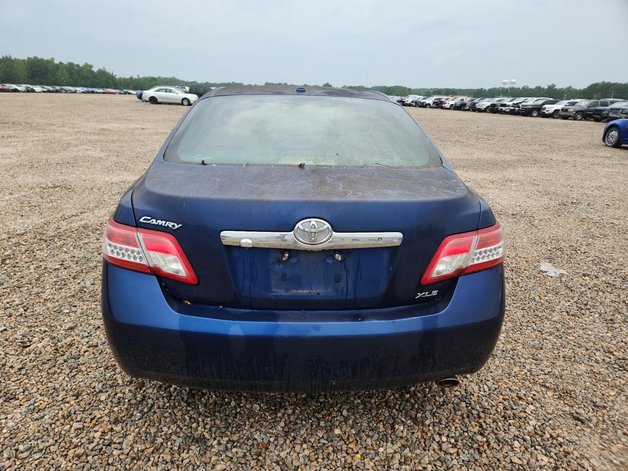 2011 Toyota Camry Xle Blue vin: 4T1BF3EK3BU607231