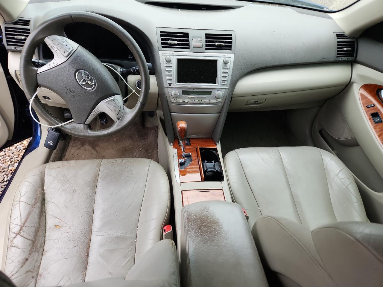 2011 Toyota Camry Xle Blue vin: 4T1BF3EK3BU607231