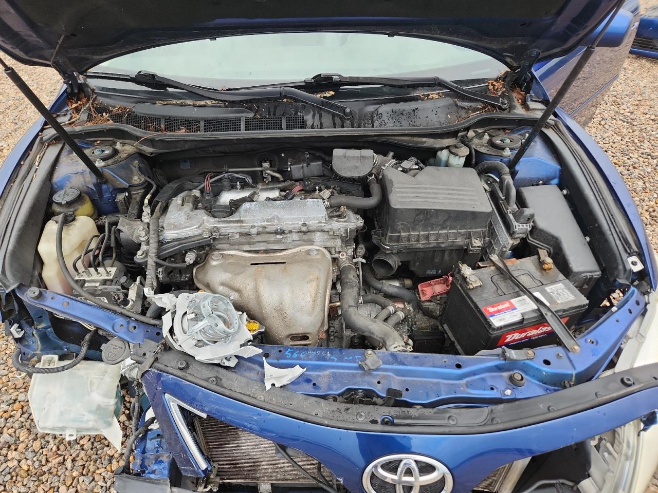 2011 Toyota Camry Xle Blue vin: 4T1BF3EK3BU607231