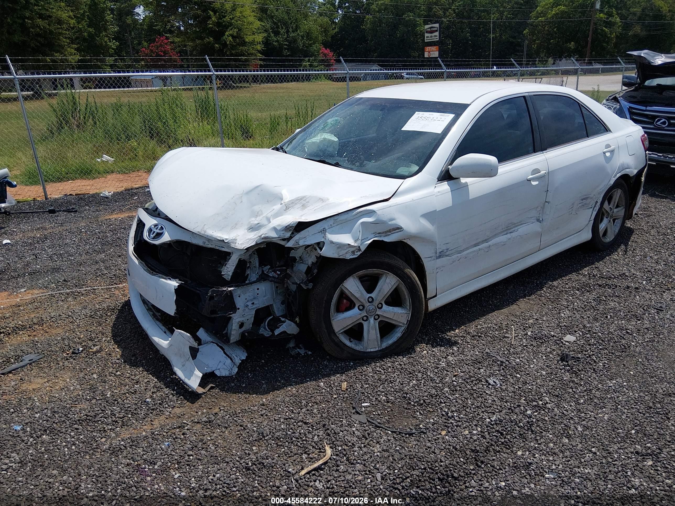 2011 Toyota Camry Se White vin: 4T1BF3EK3BU615040