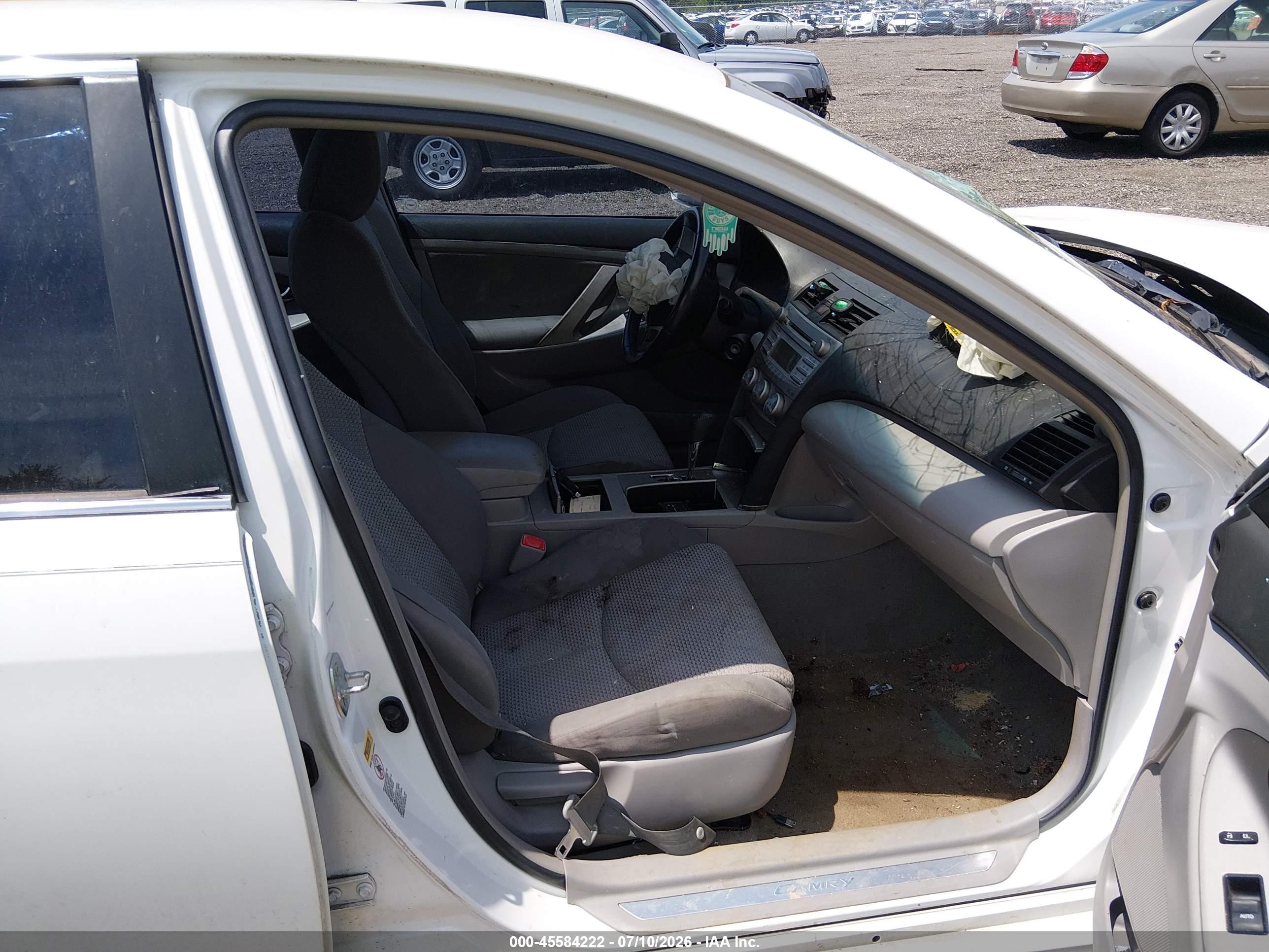 2011 Toyota Camry Se White vin: 4T1BF3EK3BU615040