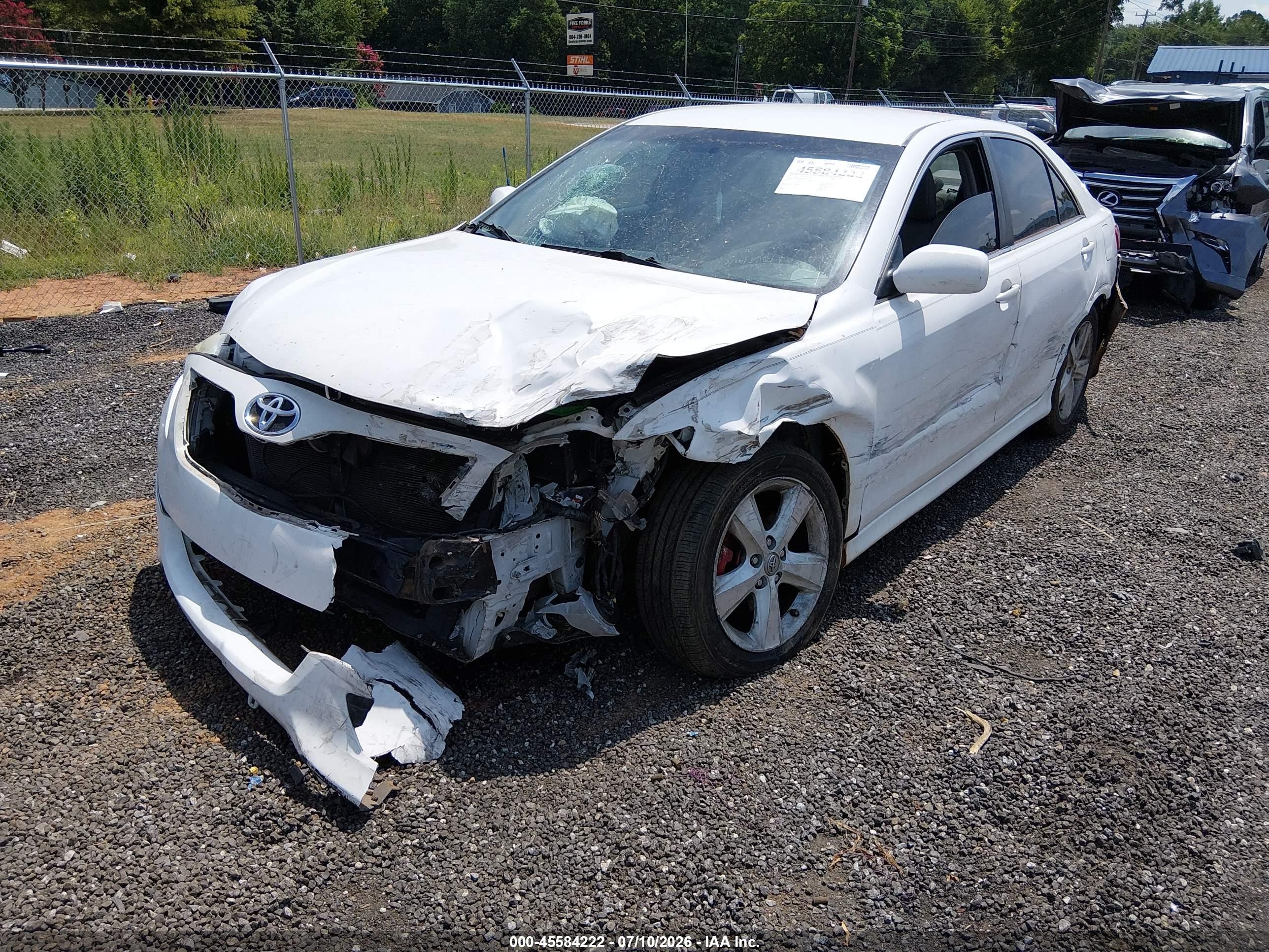 2011 Toyota Camry Se White vin: 4T1BF3EK3BU615040