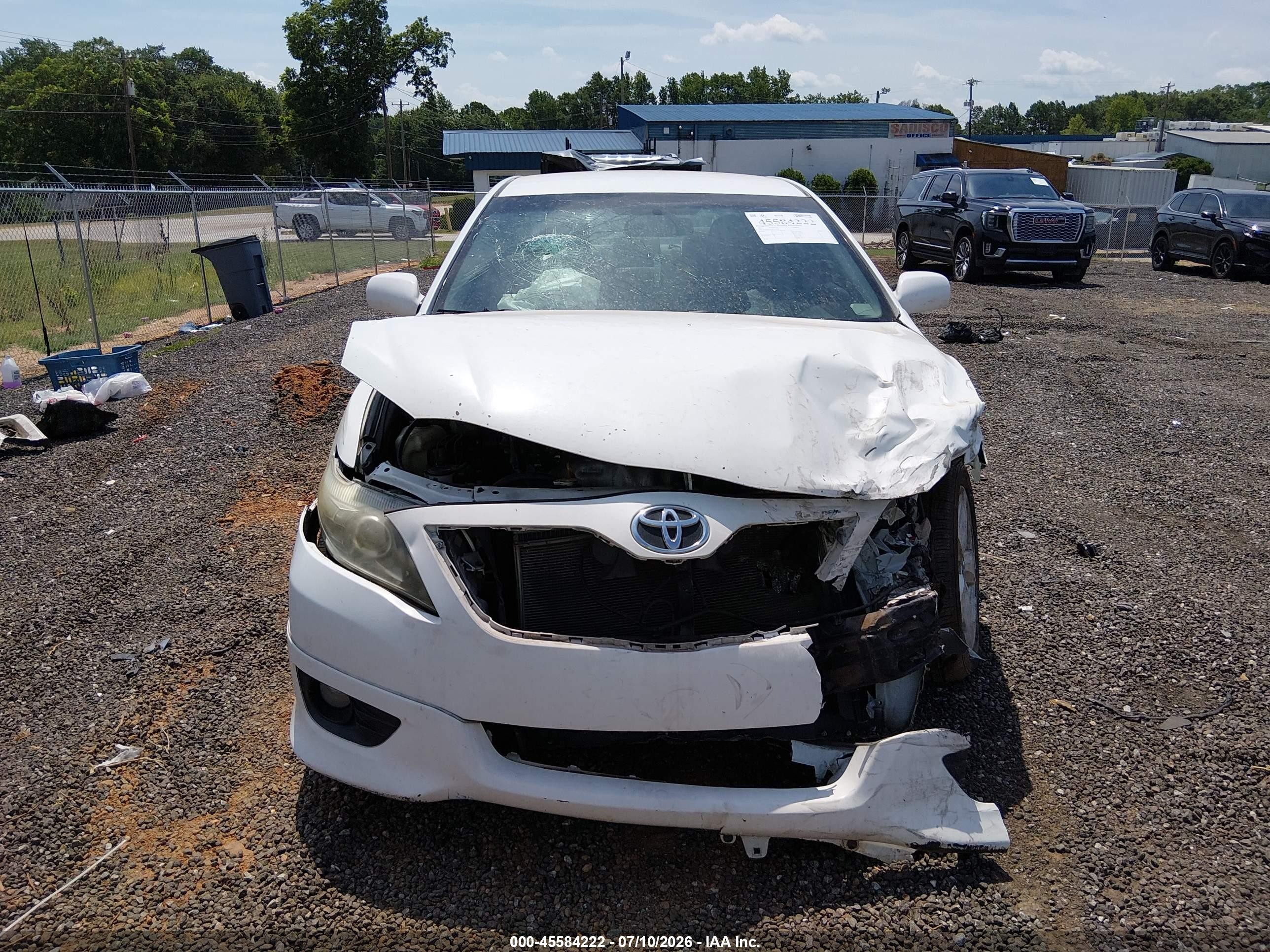 2011 Toyota Camry Se White vin: 4T1BF3EK3BU615040