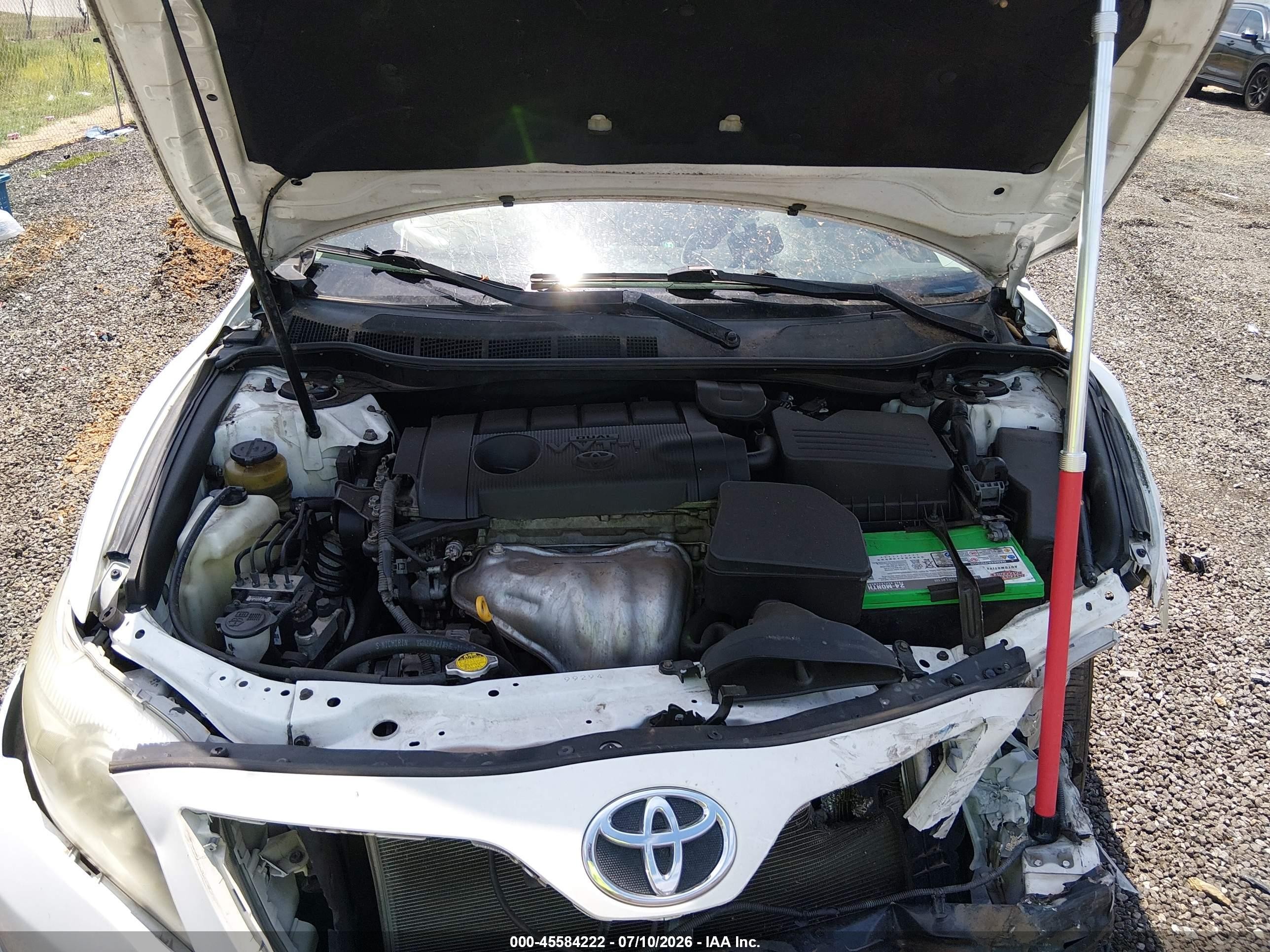 2011 Toyota Camry Se White vin: 4T1BF3EK3BU615040