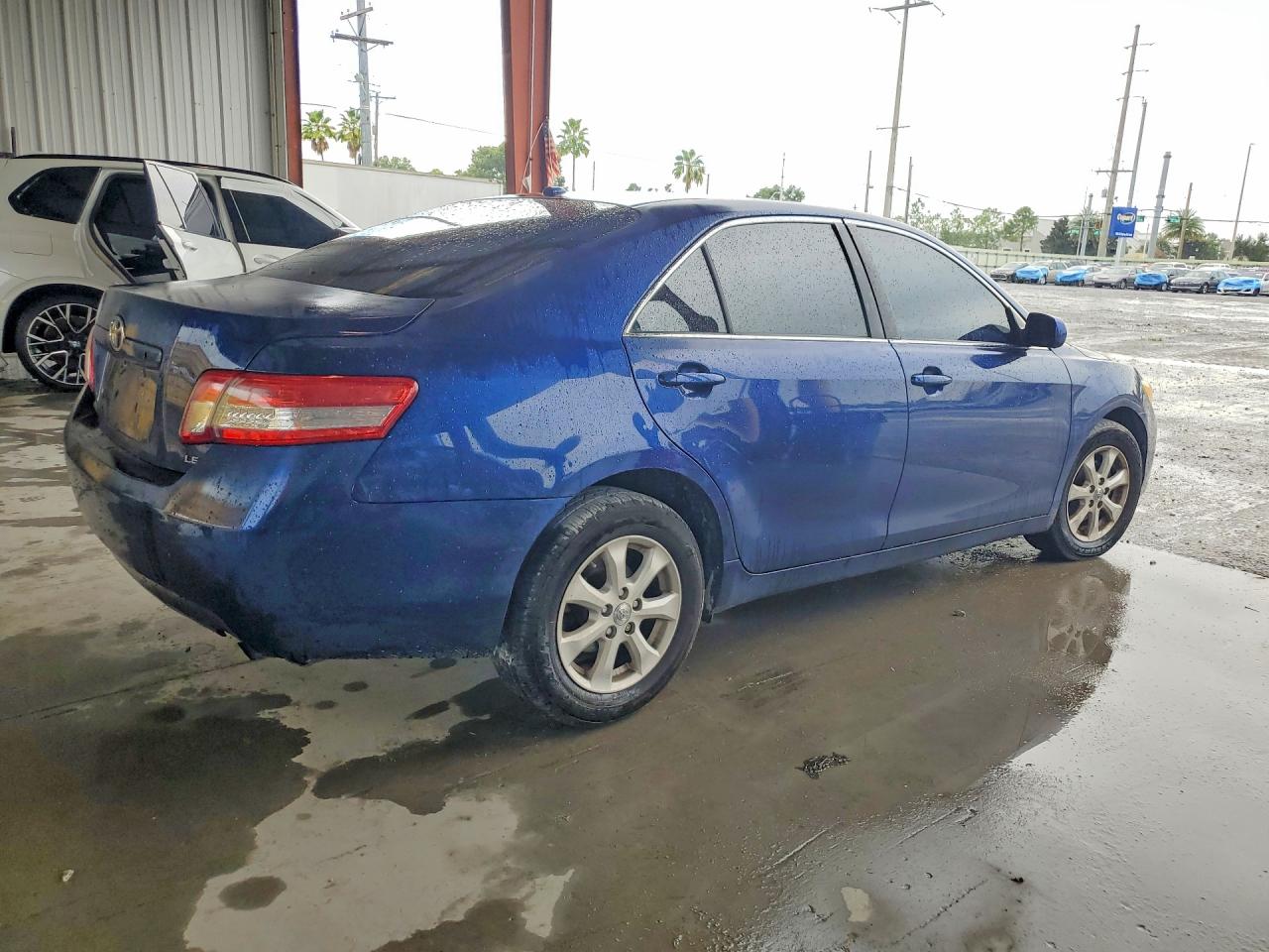 2011 Toyota Camry Le Blue vin: 4T1BF3EK3BU621971