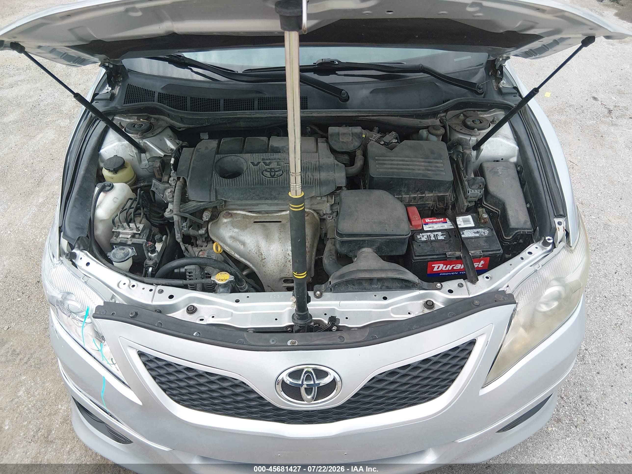2011 Toyota Camry Se Серебряный vin: 4T1BF3EK3BU634171