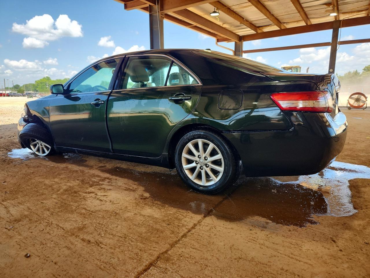 2011 Toyota Camry Xle Green vin: 4T1BF3EK3BU636860
