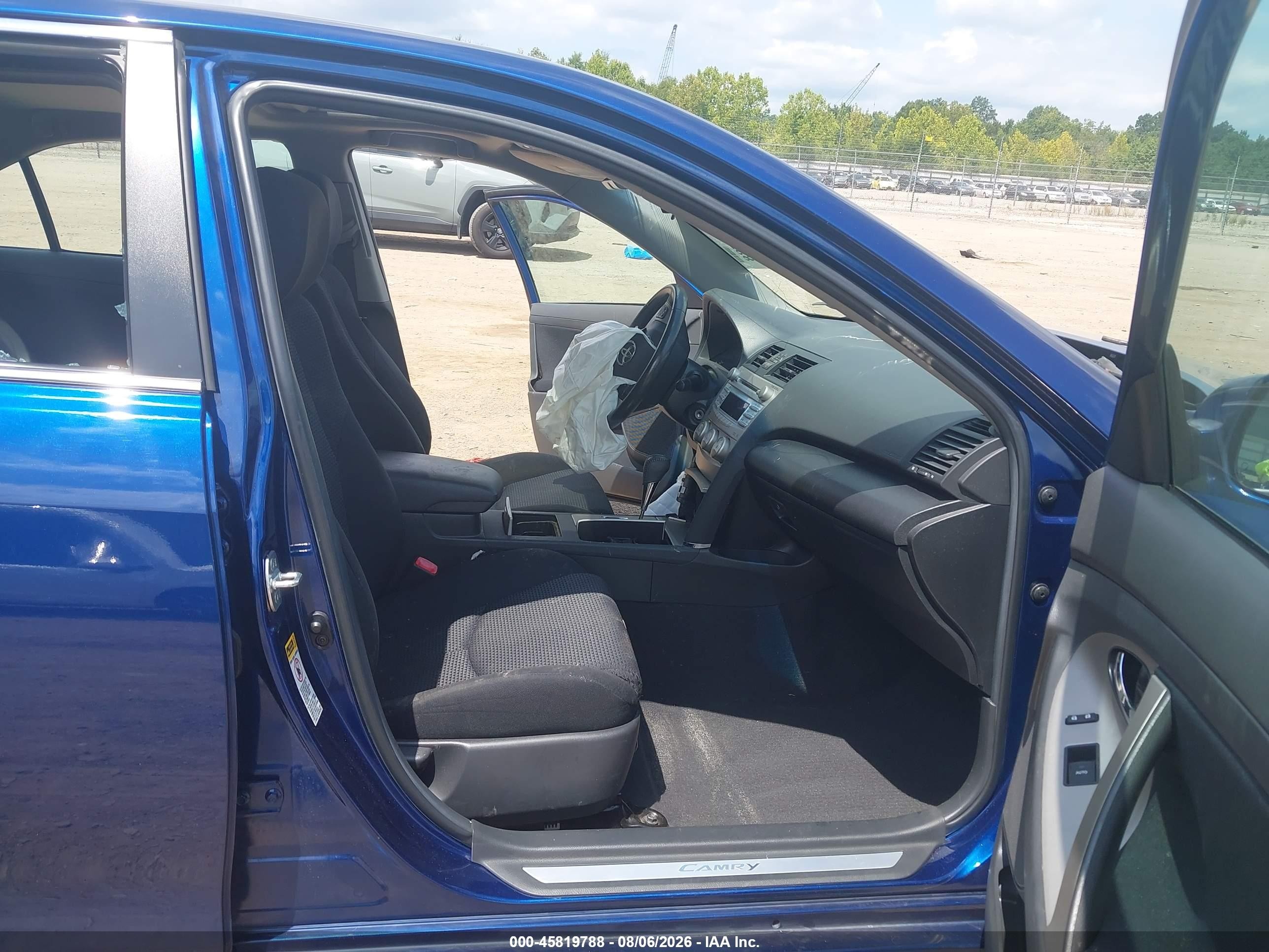 2011 Toyota Camry Se Blue vin: 4T1BF3EK3BU642819