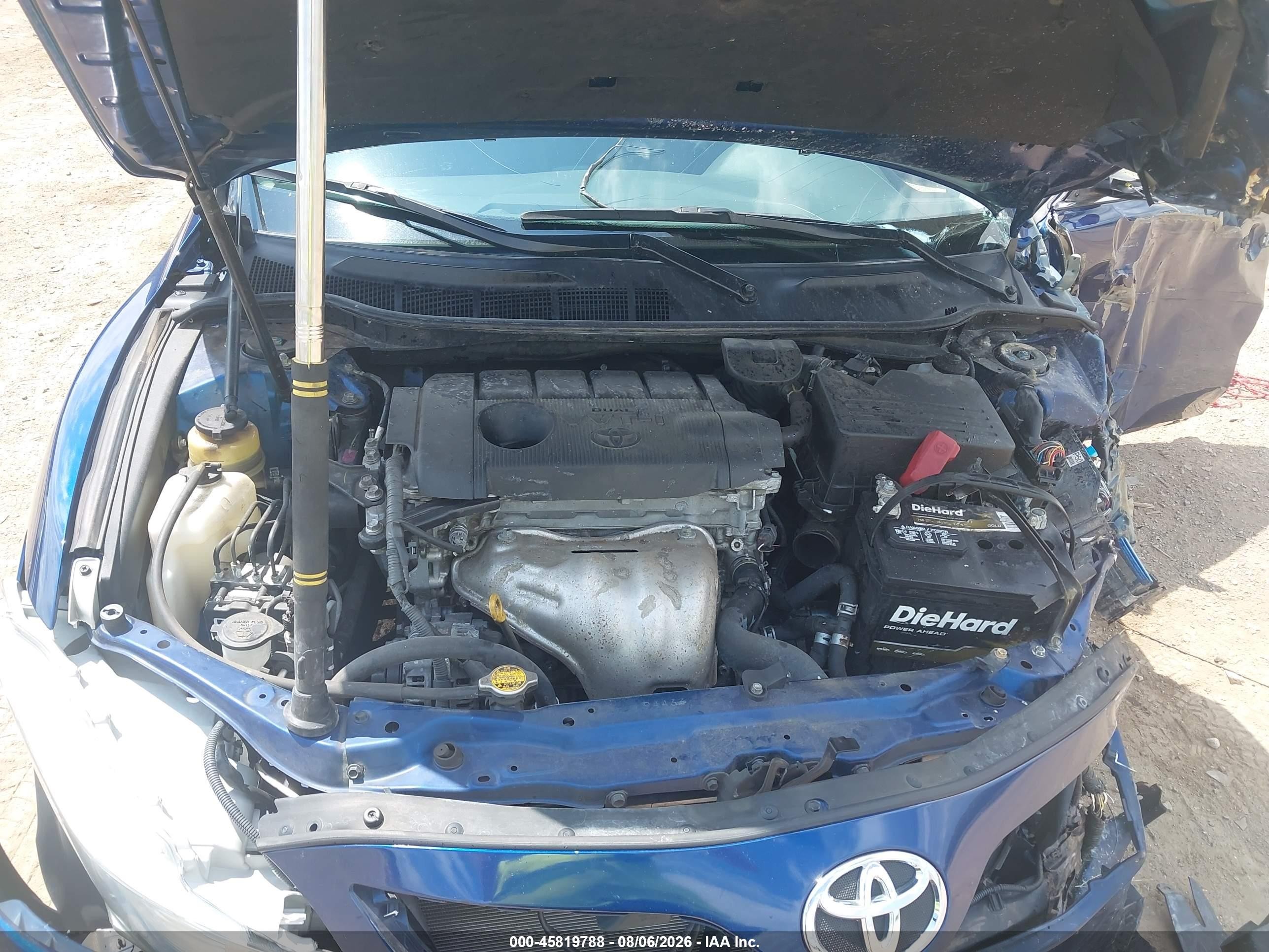 2011 Toyota Camry Se Blue vin: 4T1BF3EK3BU642819