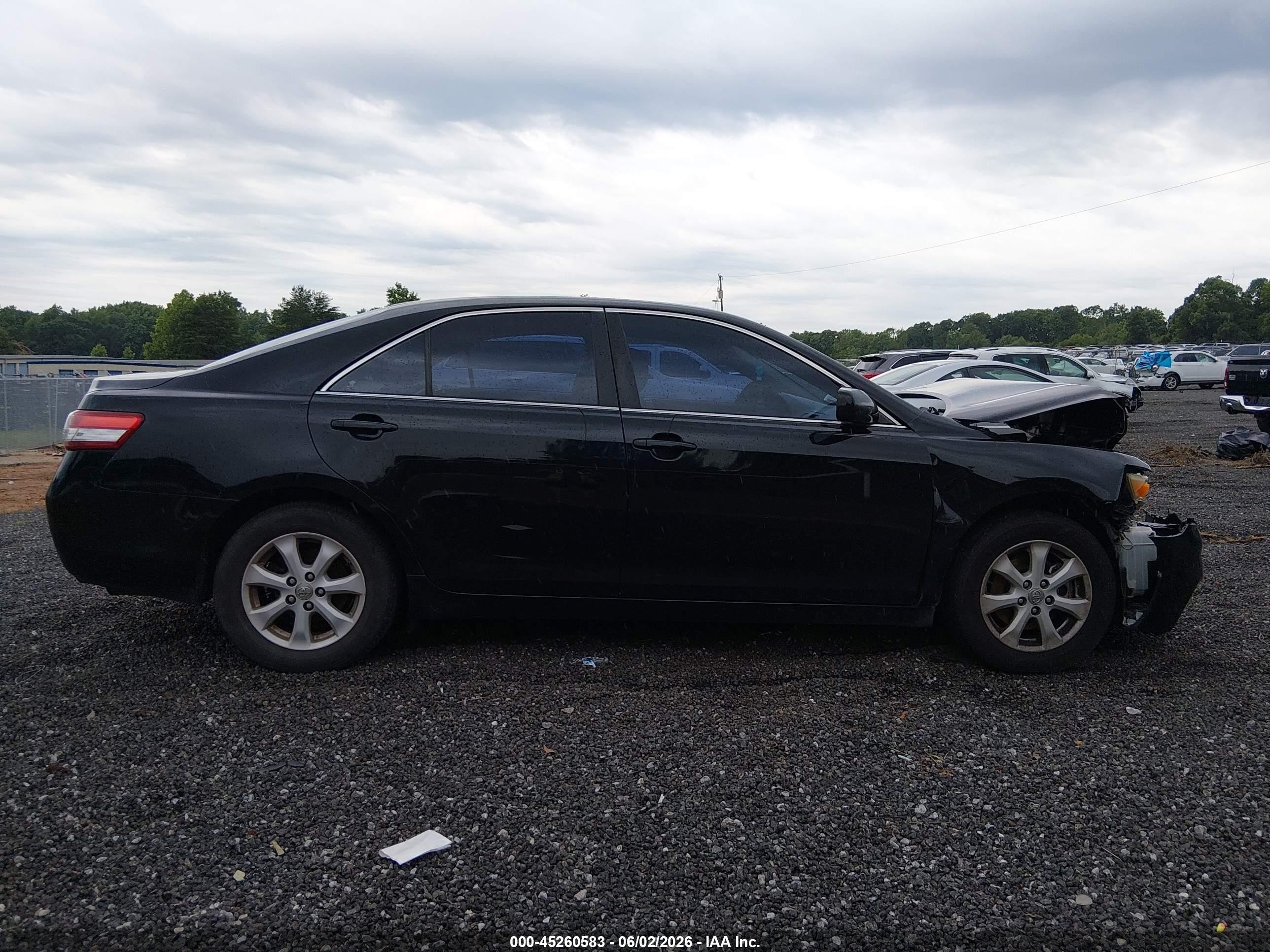 2011 Toyota Camry Le Black vin: 4T1BF3EK3BU661855