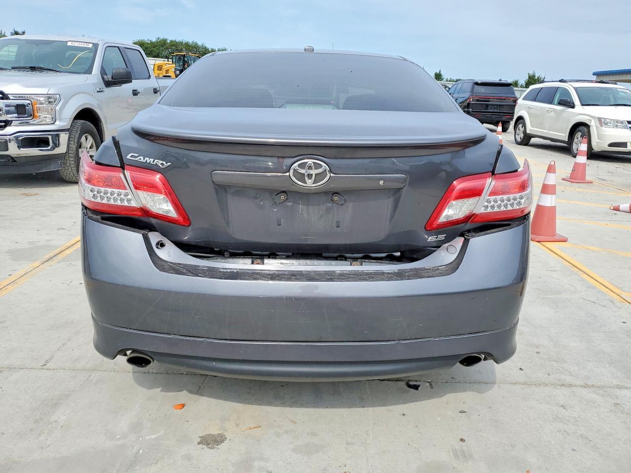 2011 Toyota Camry Se Gray vin: 4T1BF3EK3BU662004