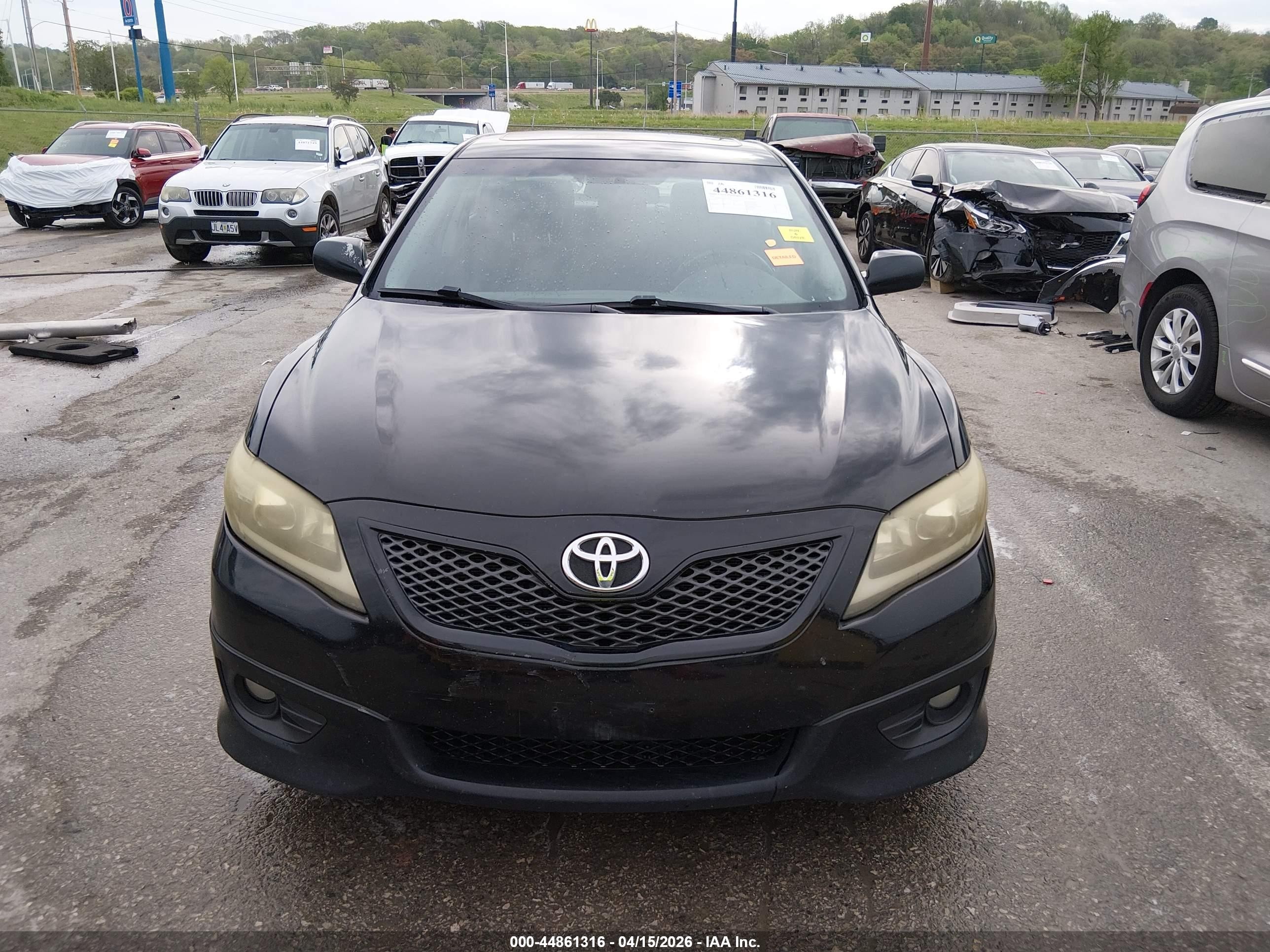 2011 Toyota Camry Se Черный vin: 4T1BF3EK3BU662181