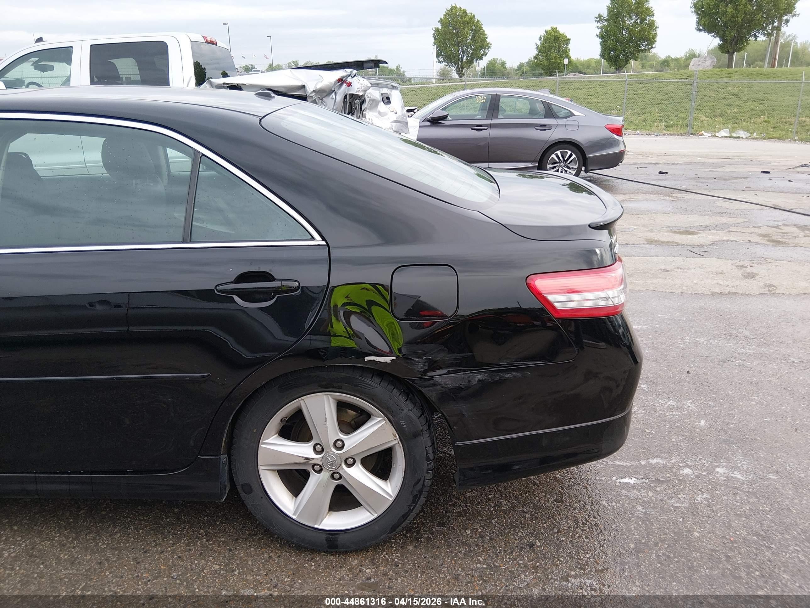 2011 Toyota Camry Se Черный vin: 4T1BF3EK3BU662181