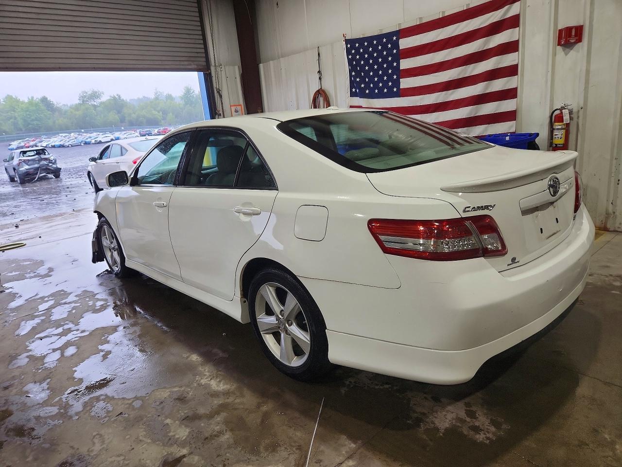 2011 Toyota Camry Se White vin: 4T1BF3EK3BU664027