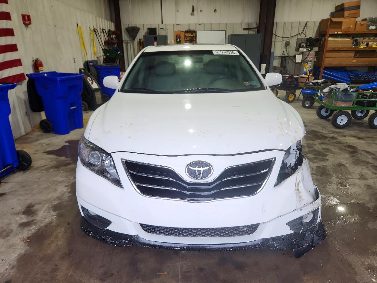 2011 Toyota Camry Se White vin: 4T1BF3EK3BU664027