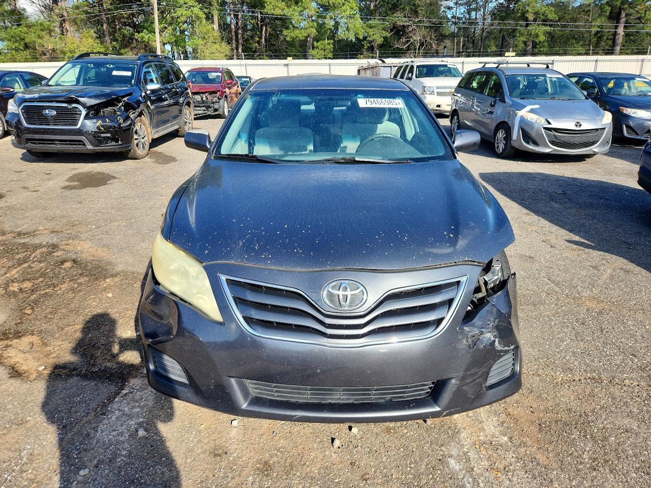 2011 Toyota Camry Le Gray vin: 4T1BF3EK3BU685556