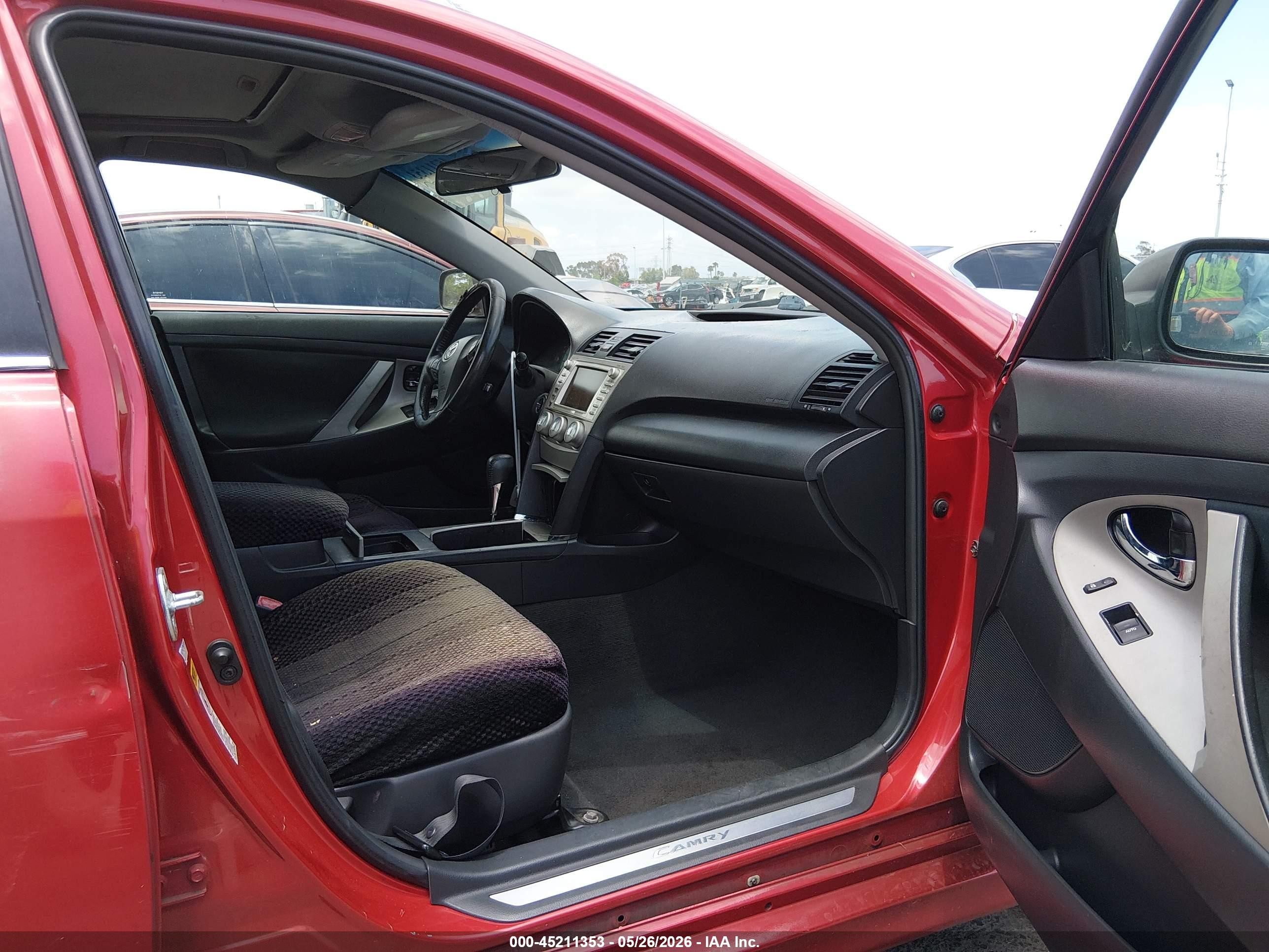2011 Toyota Camry Se Красный vin: 4T1BF3EK3BU712285
