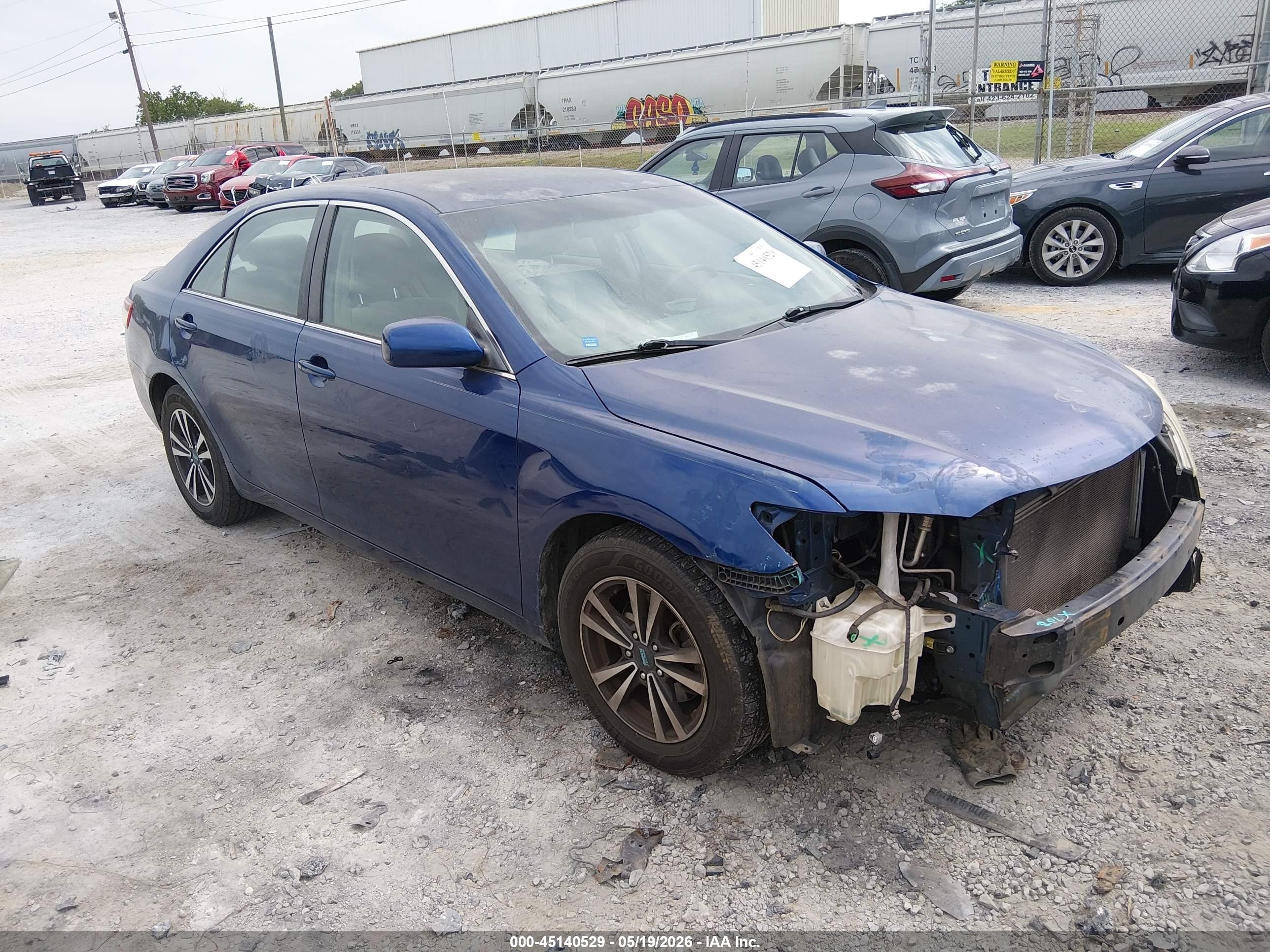2011 Toyota Camry Le Синий vin: 4T1BF3EK3BU718586