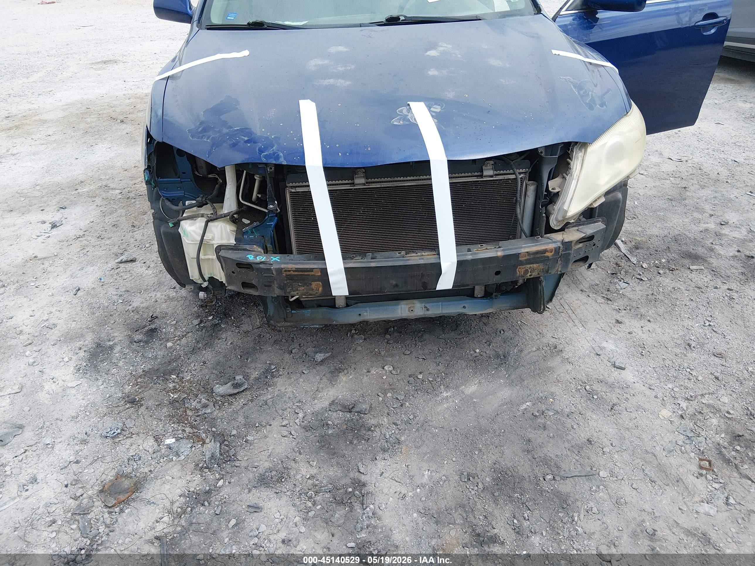 2011 Toyota Camry Le Blue vin: 4T1BF3EK3BU718586