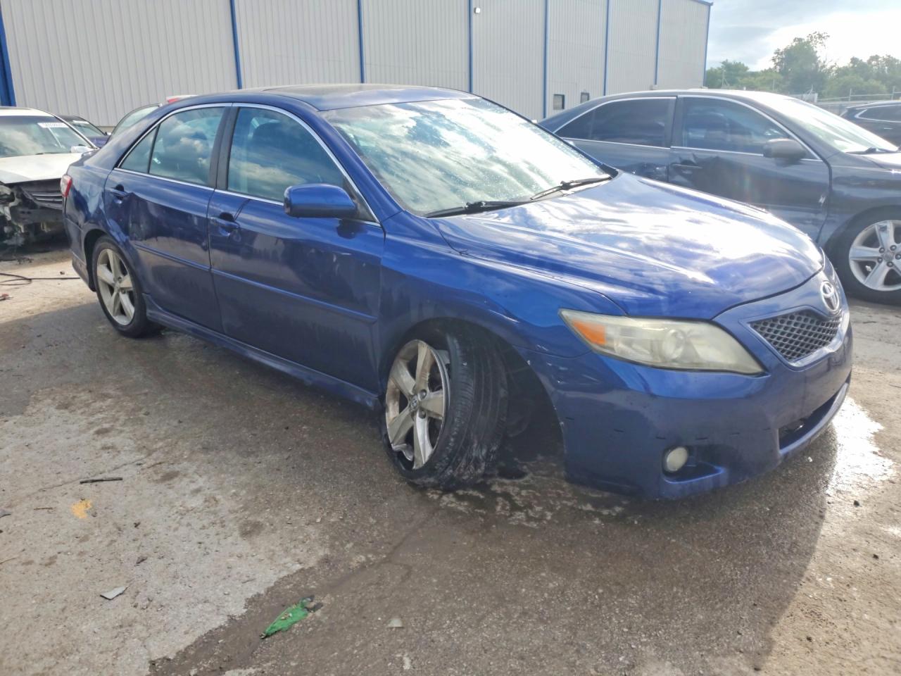 2011 Toyota Camry Se Blue vin: 4T1BF3EK3BU729815