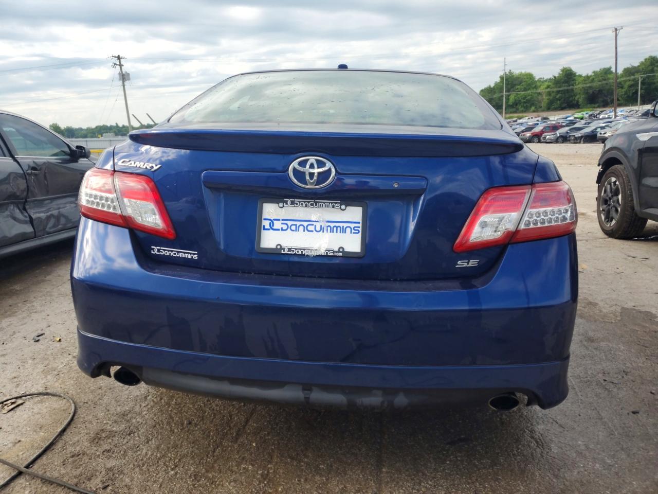 2011 Toyota Camry Se Blue vin: 4T1BF3EK3BU729815