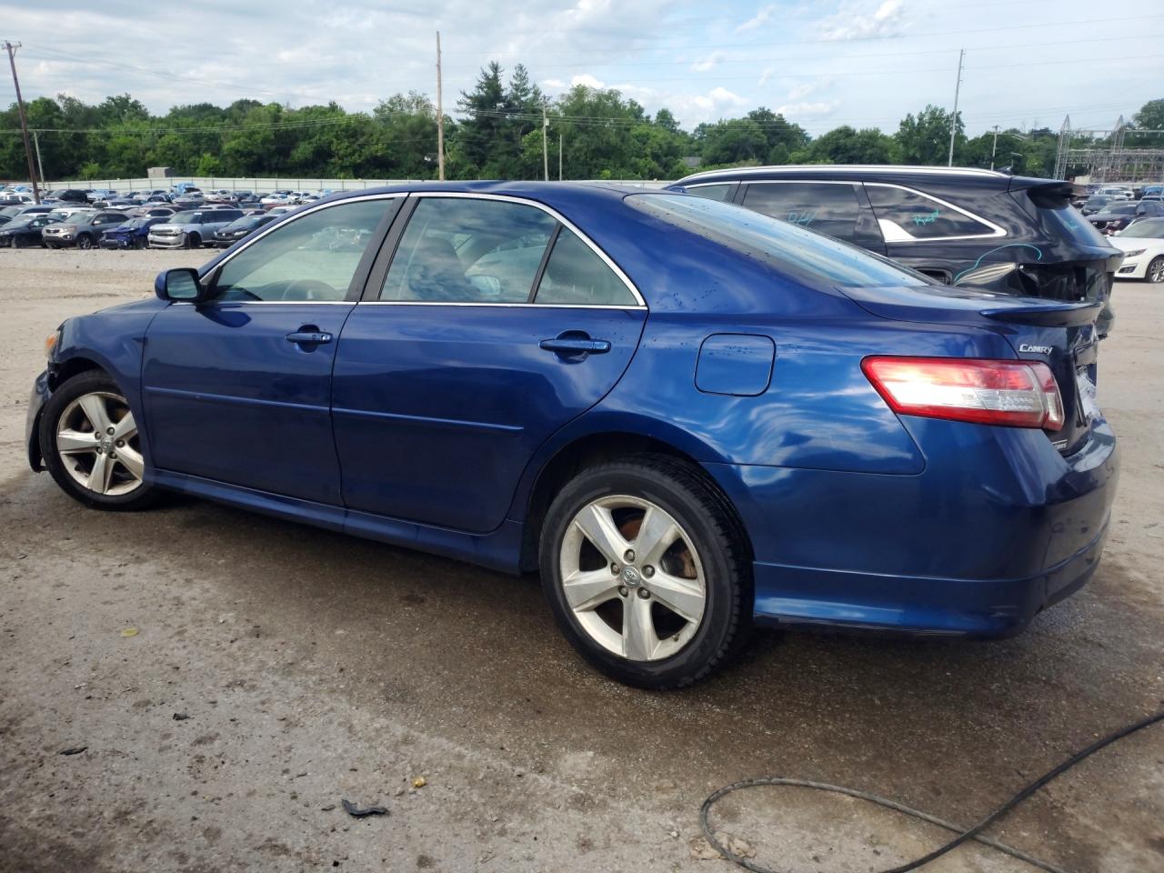 2011 Toyota Camry Se Blue vin: 4T1BF3EK3BU729815