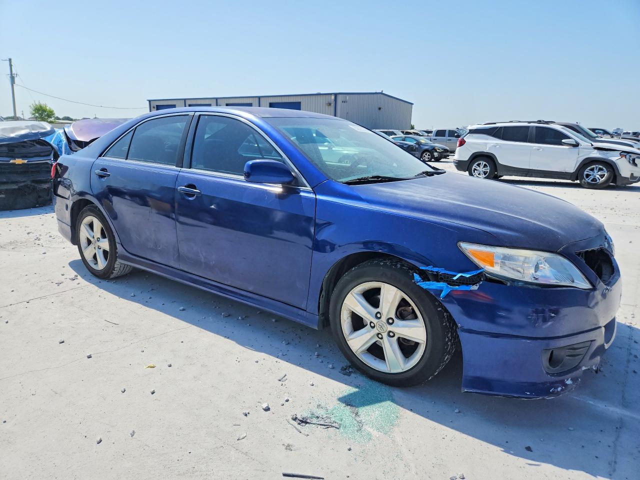 2011 Toyota Camry Se Blue vin: 4T1BF3EK3BU747943
