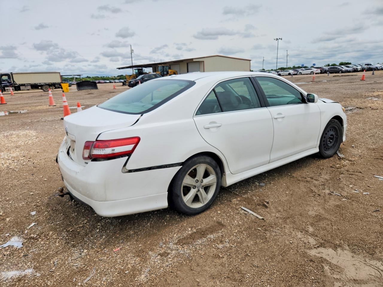 2011 Toyota Camry Se White vin: 4T1BF3EK3BU772096