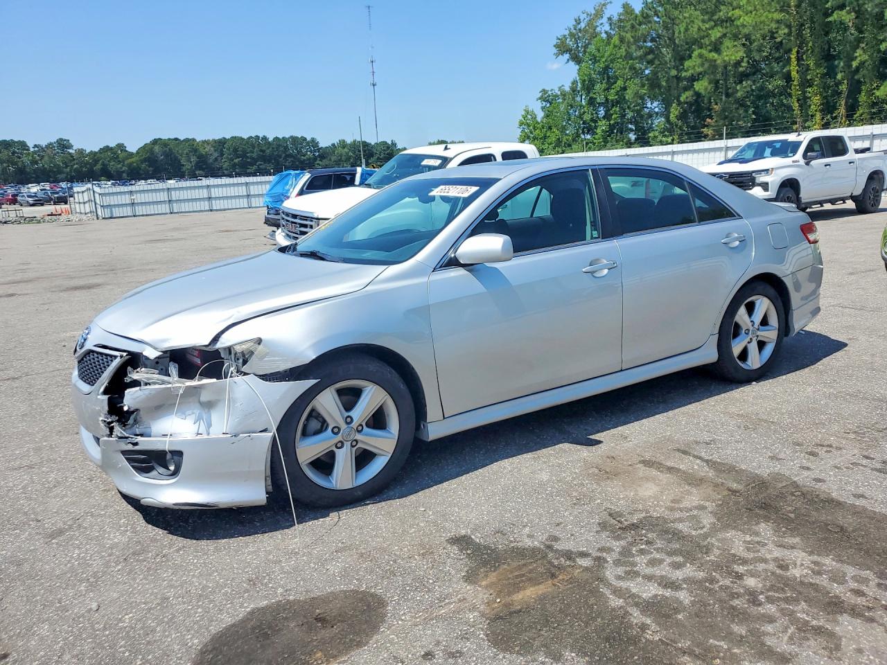 2010 Toyota Camry Se Серебряный vin: 4T1BF3EK4AU047041